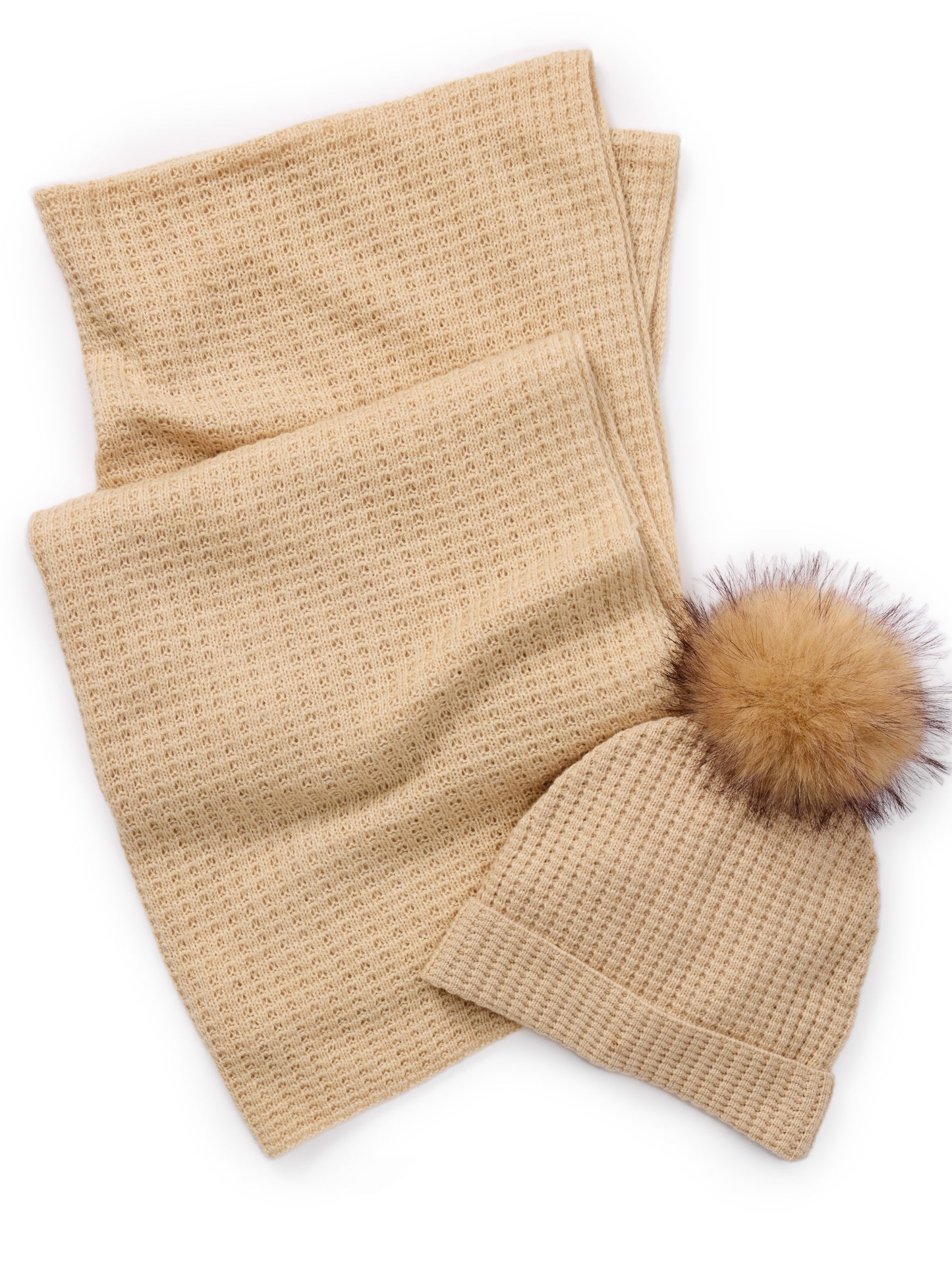 J.McLaughlin Ember scarf in camel made with lambswool and cashmere.