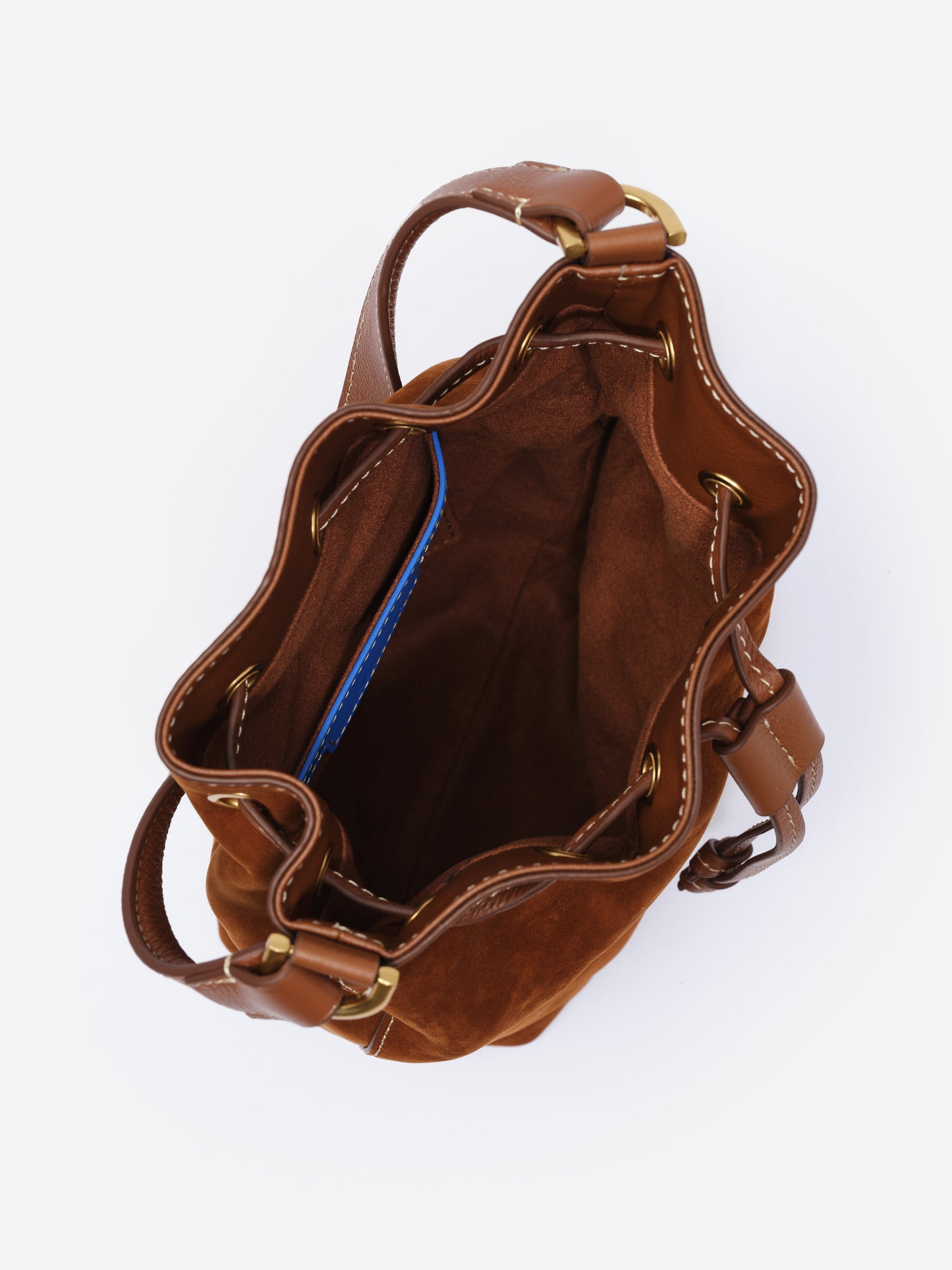 Newbury Suede Bucket Bag