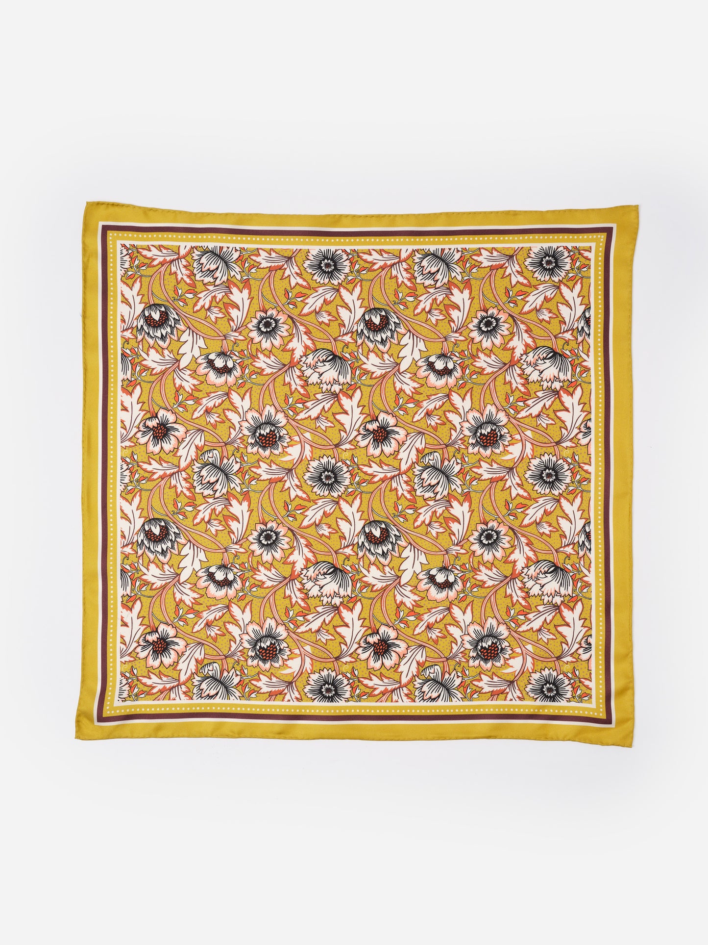 The Eloise Silk Scarf in Belle Epoque Bloom