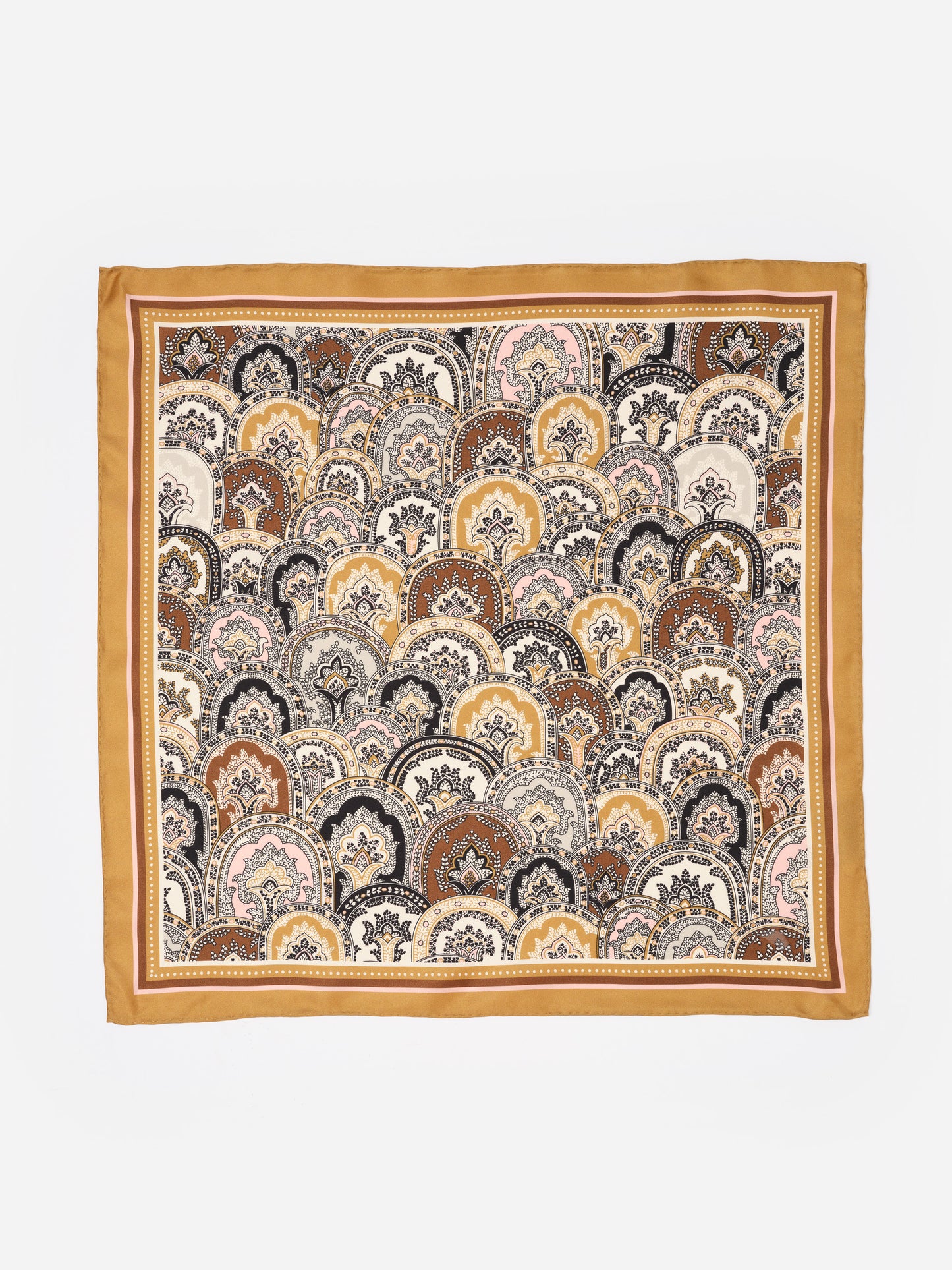 The Eloise Silk Scarf in Far Paisley