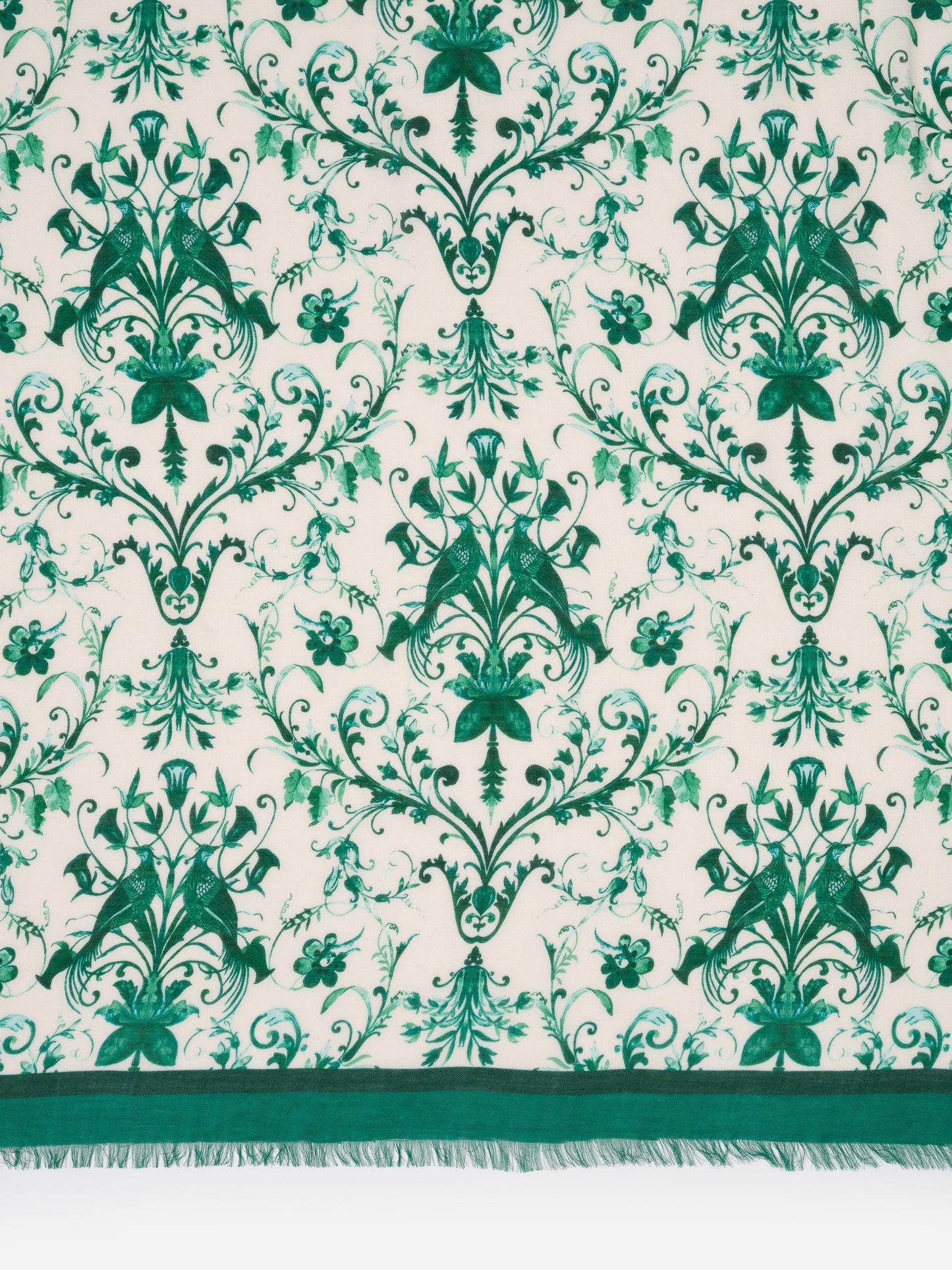The Katherine Scarf in Garden Flight Border