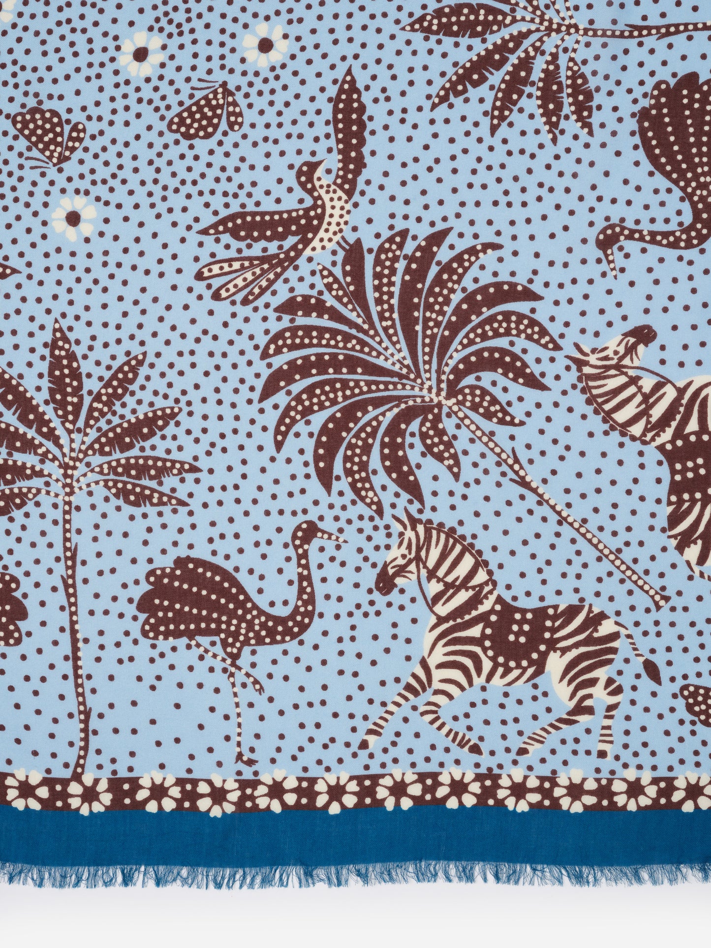 The Katherine Scarf in Folk Tale Border