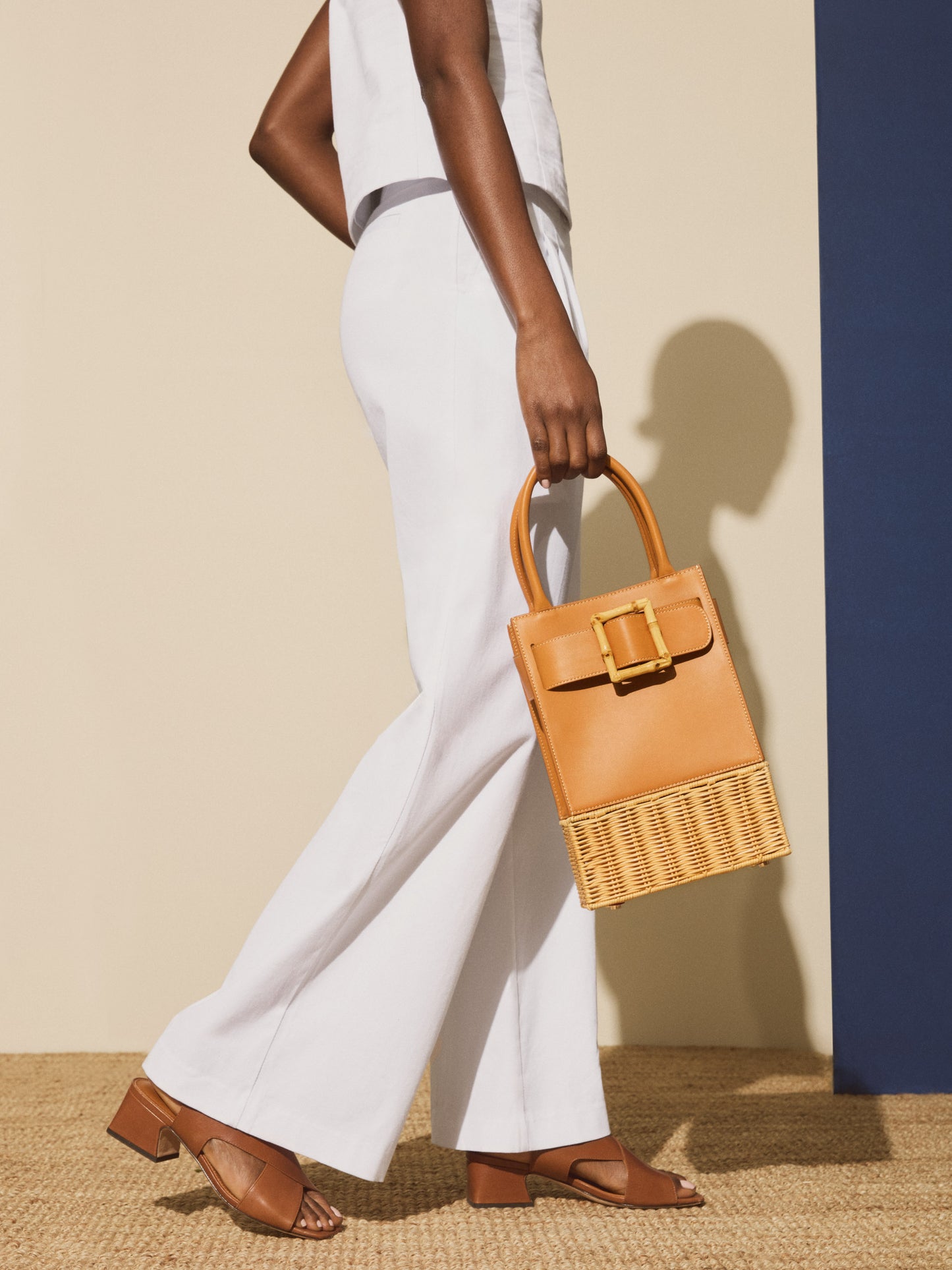 Avenue Wicker Handbag