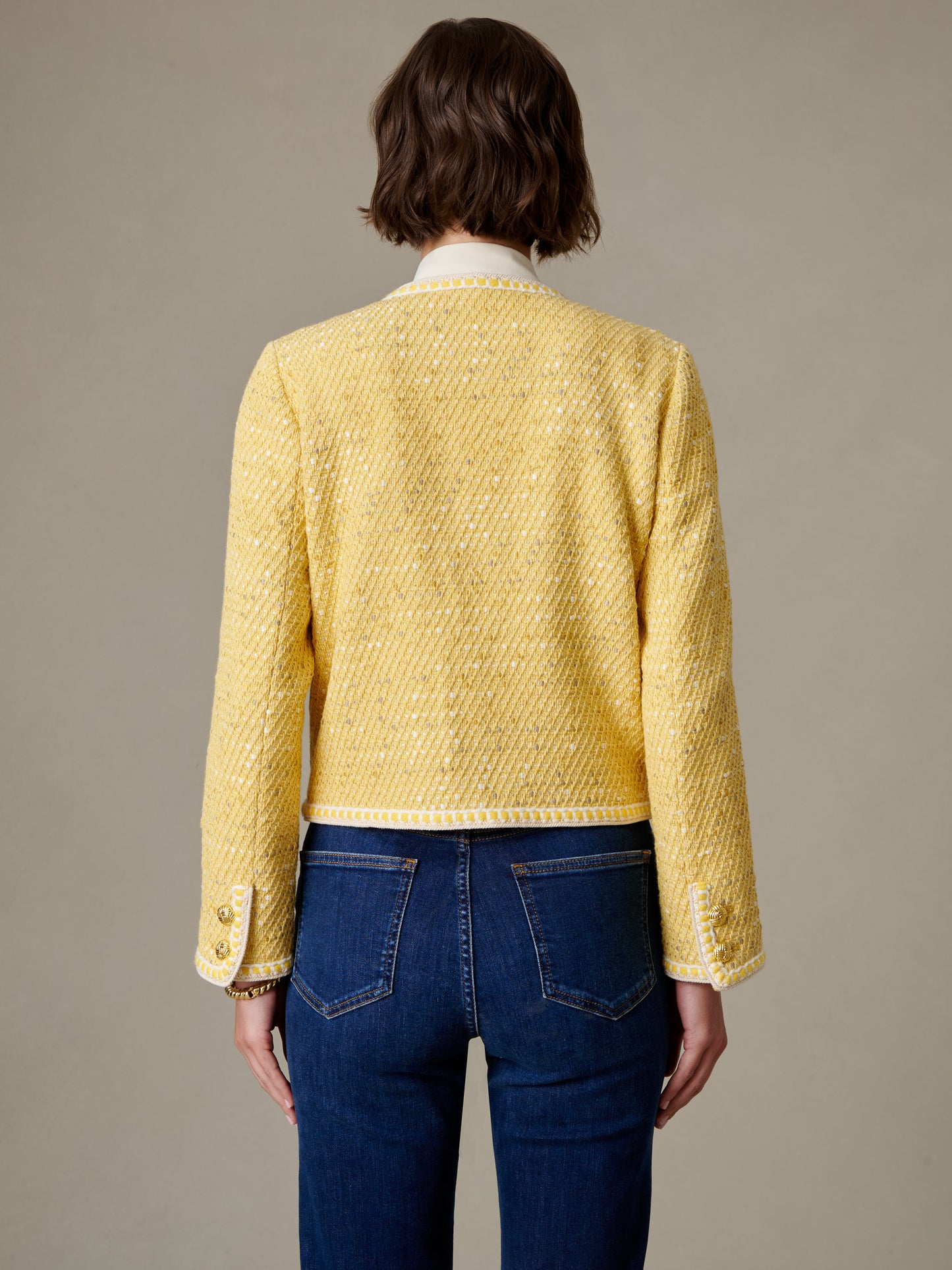 Abigail Cotton Boucle Jacket