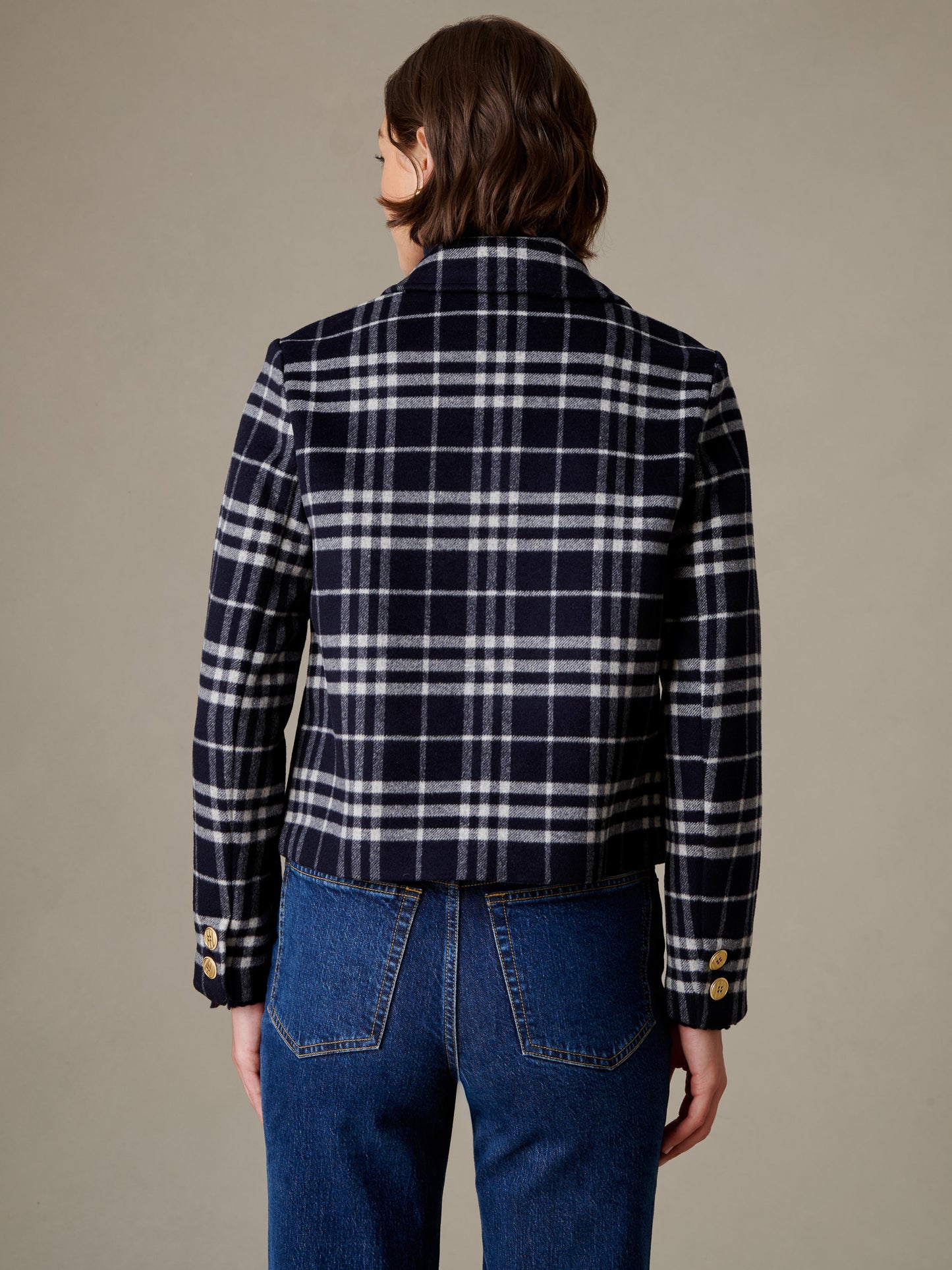 Anne Jacket in Plaid