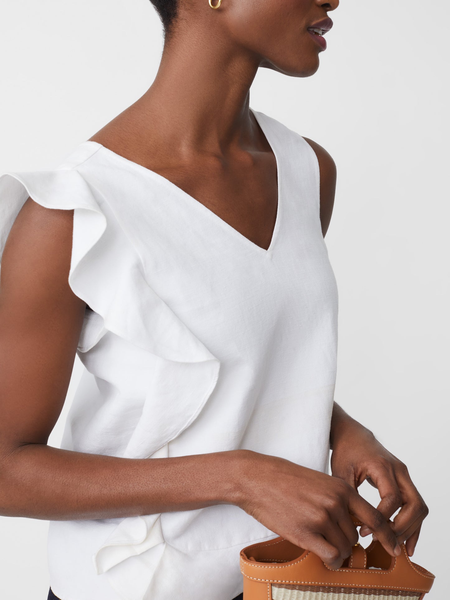 Athena Linen Blouse