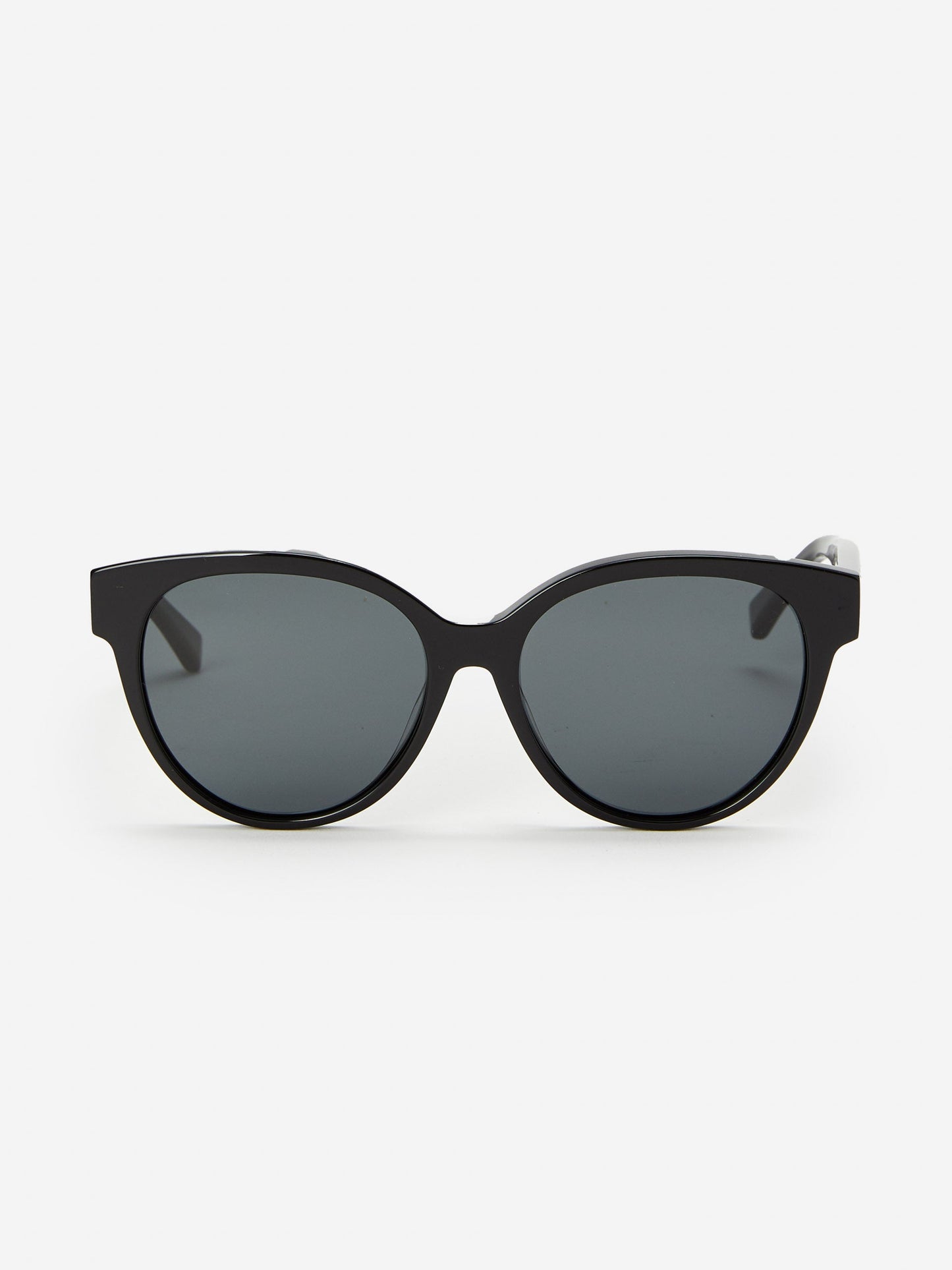 J.McLaughlin Aveleen sunglasses in black/dark purple made with acetate.