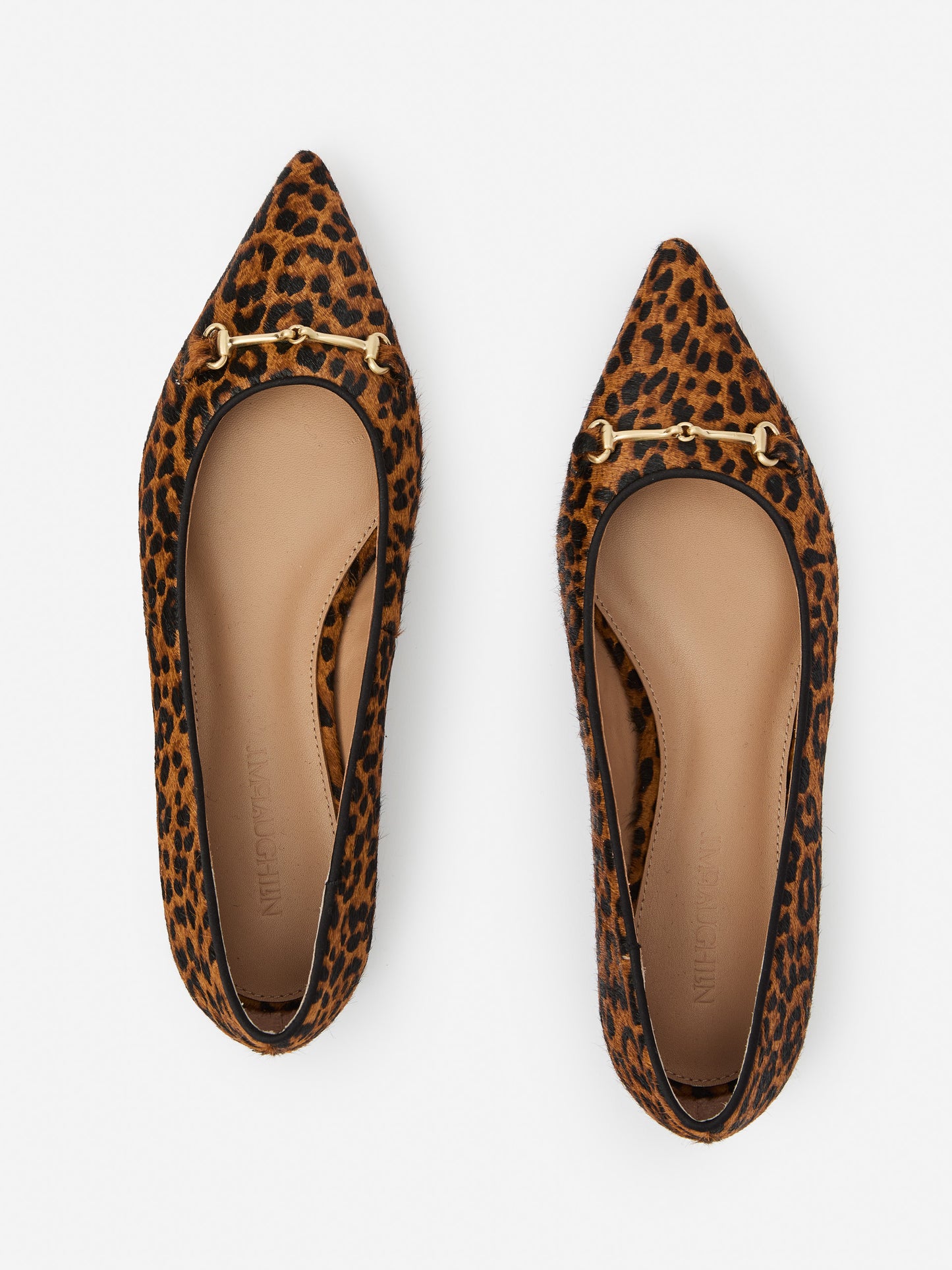 J.McLaughlin Ayelet shoes in brown multi made with pony hair.