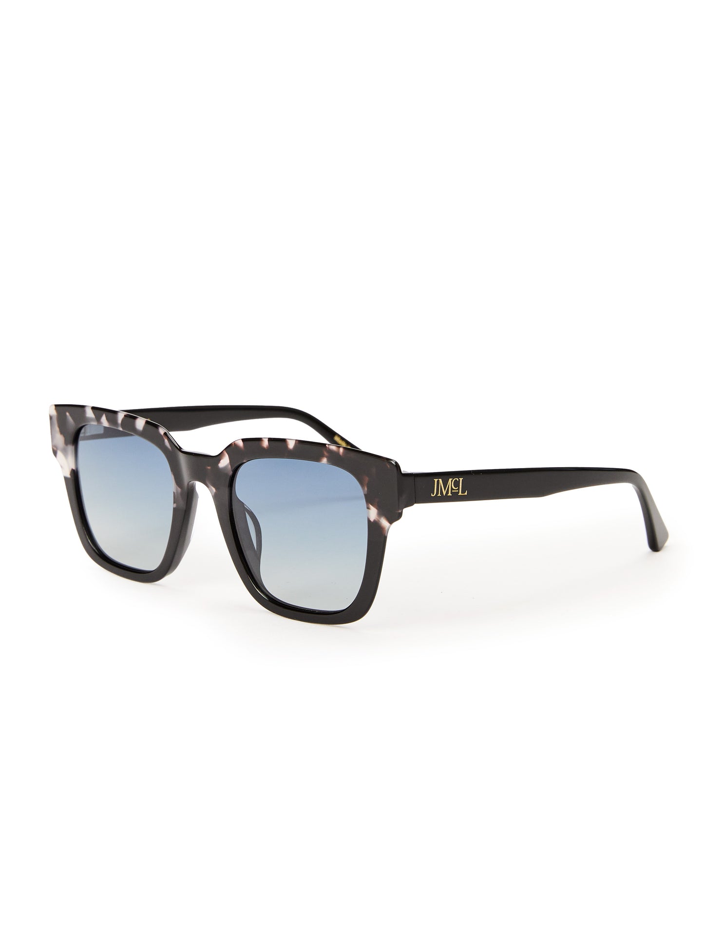 J.McLaughlin Brana sunglasses in black made with acetate.