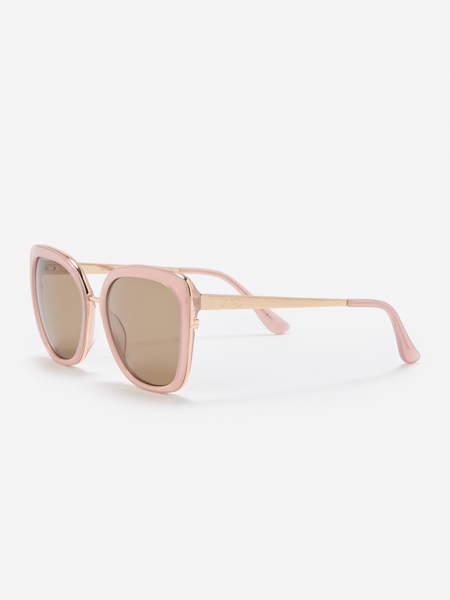 J.McLaughlin Café sunglasses in pink made with acetate.