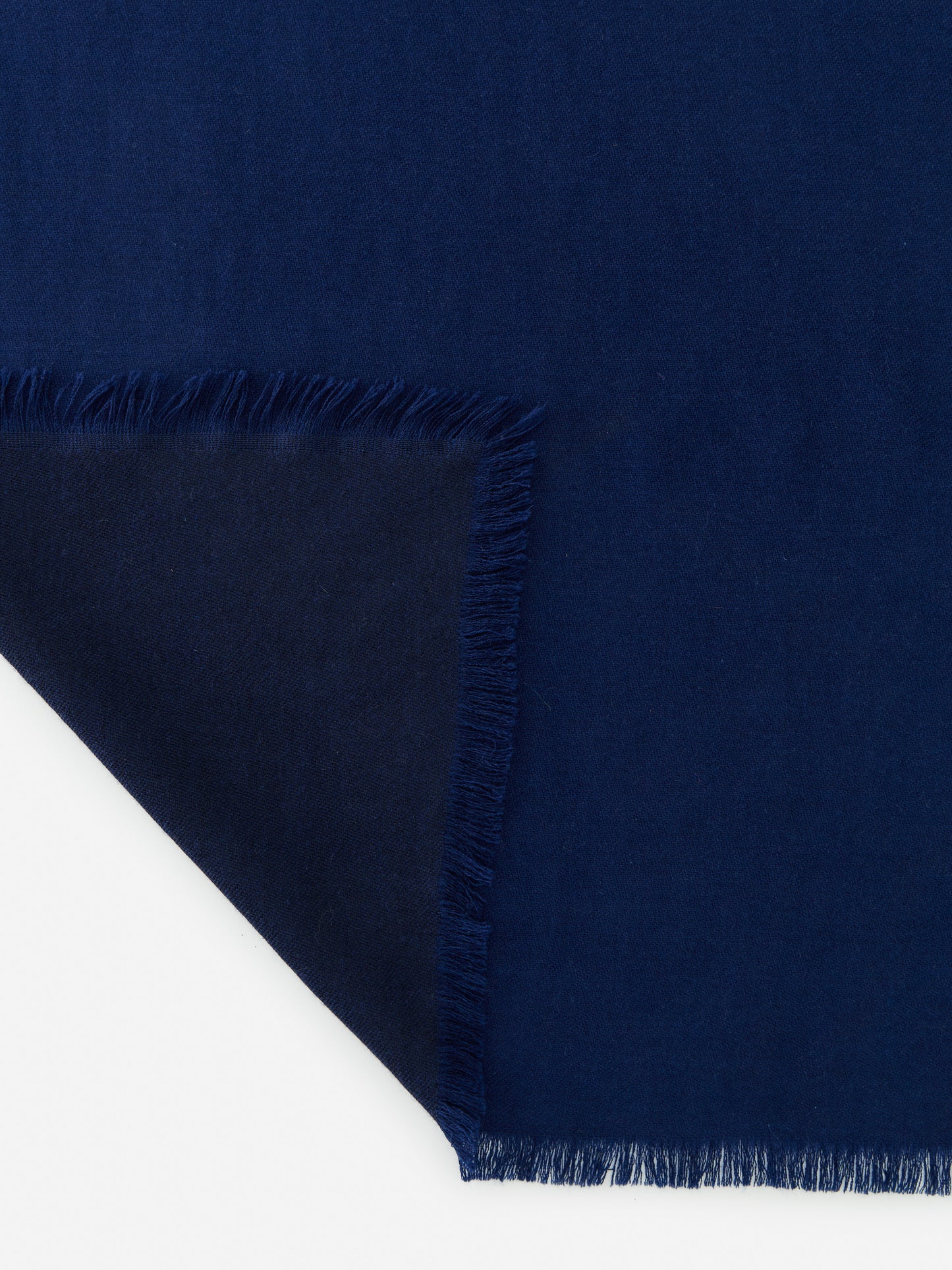 J.McLaughlin Carey scarf in navy/midnight made with cashmere.