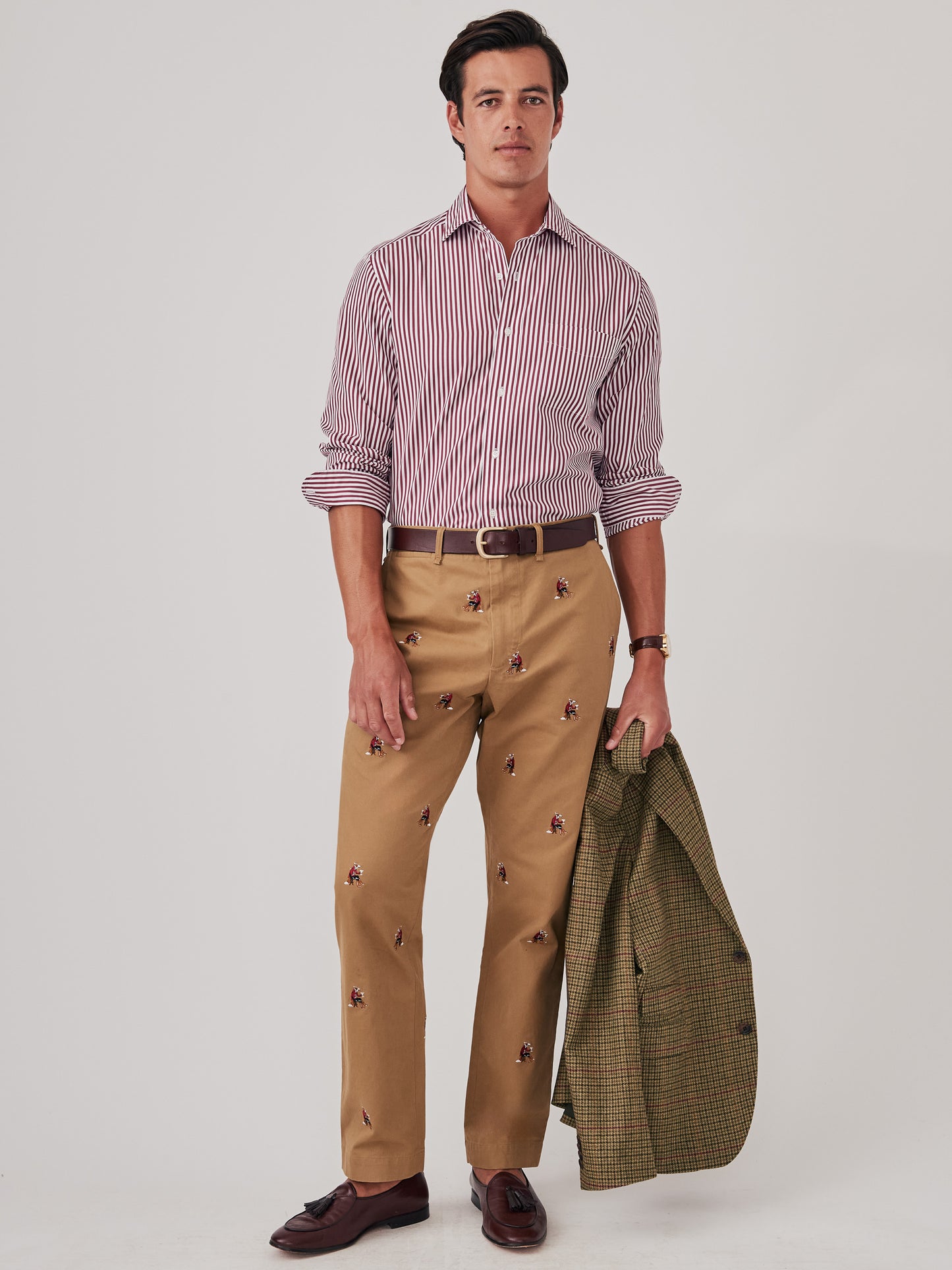 J.McLaughlin Redding pants in khaki made with cotton.