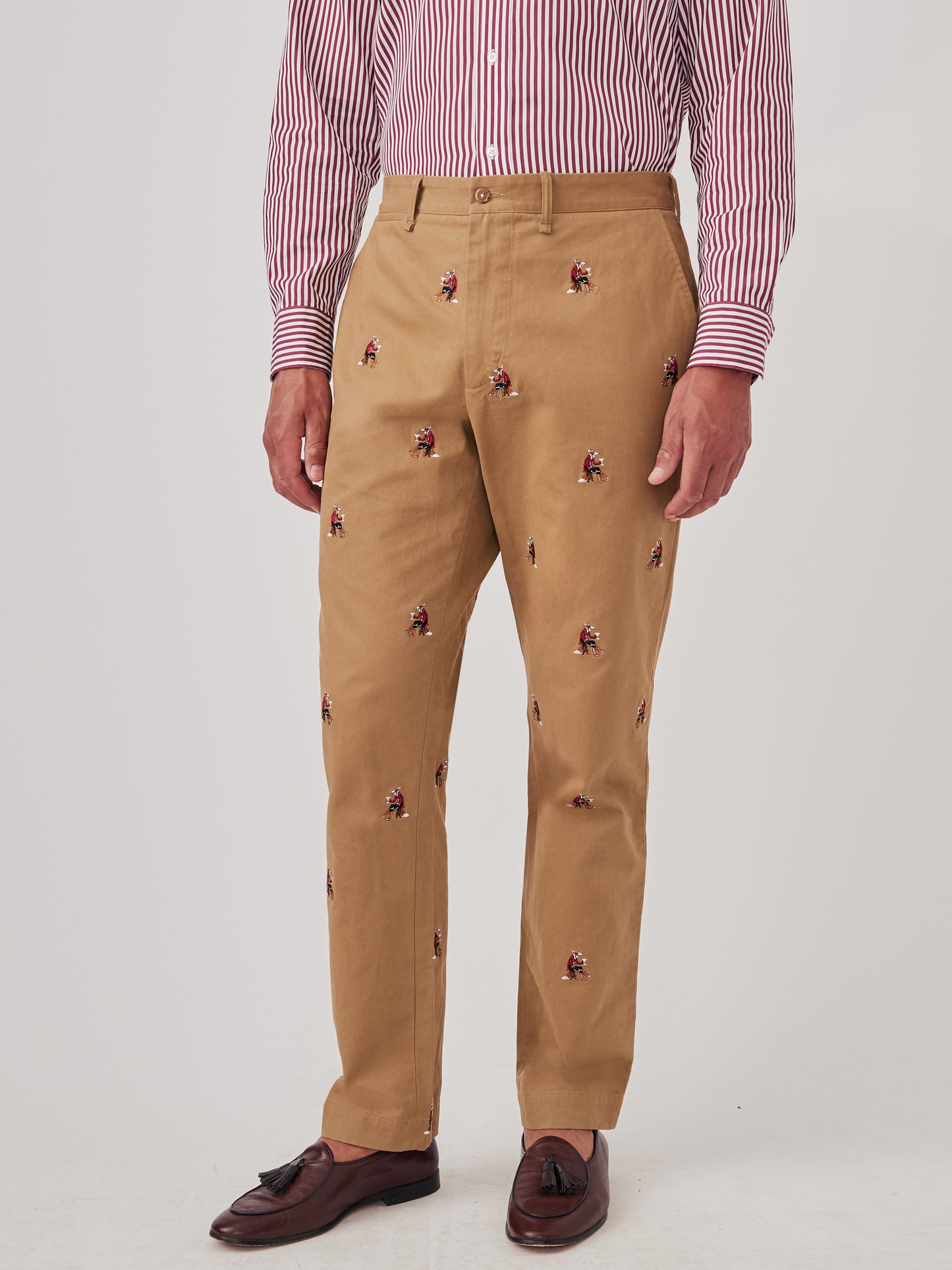 J.McLaughlin Redding pants in khaki made with cotton.