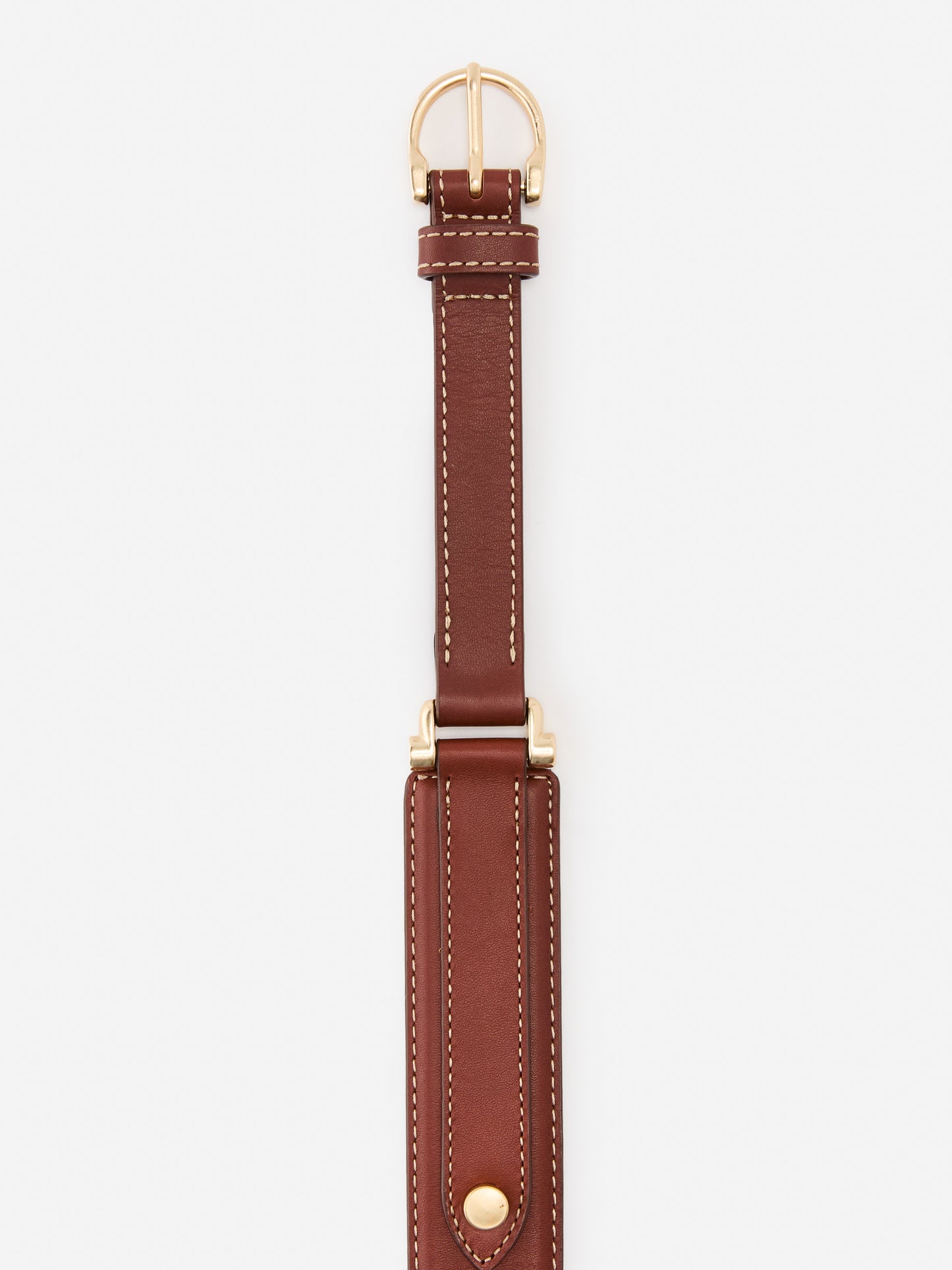 J.McLaughlin Danica belt in cognac made with leather.