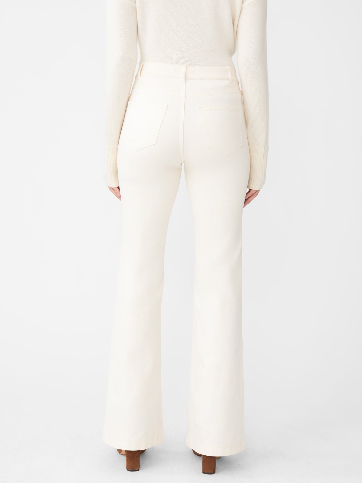 J.McLaughlin Domino jeans in natural made with woven denim.