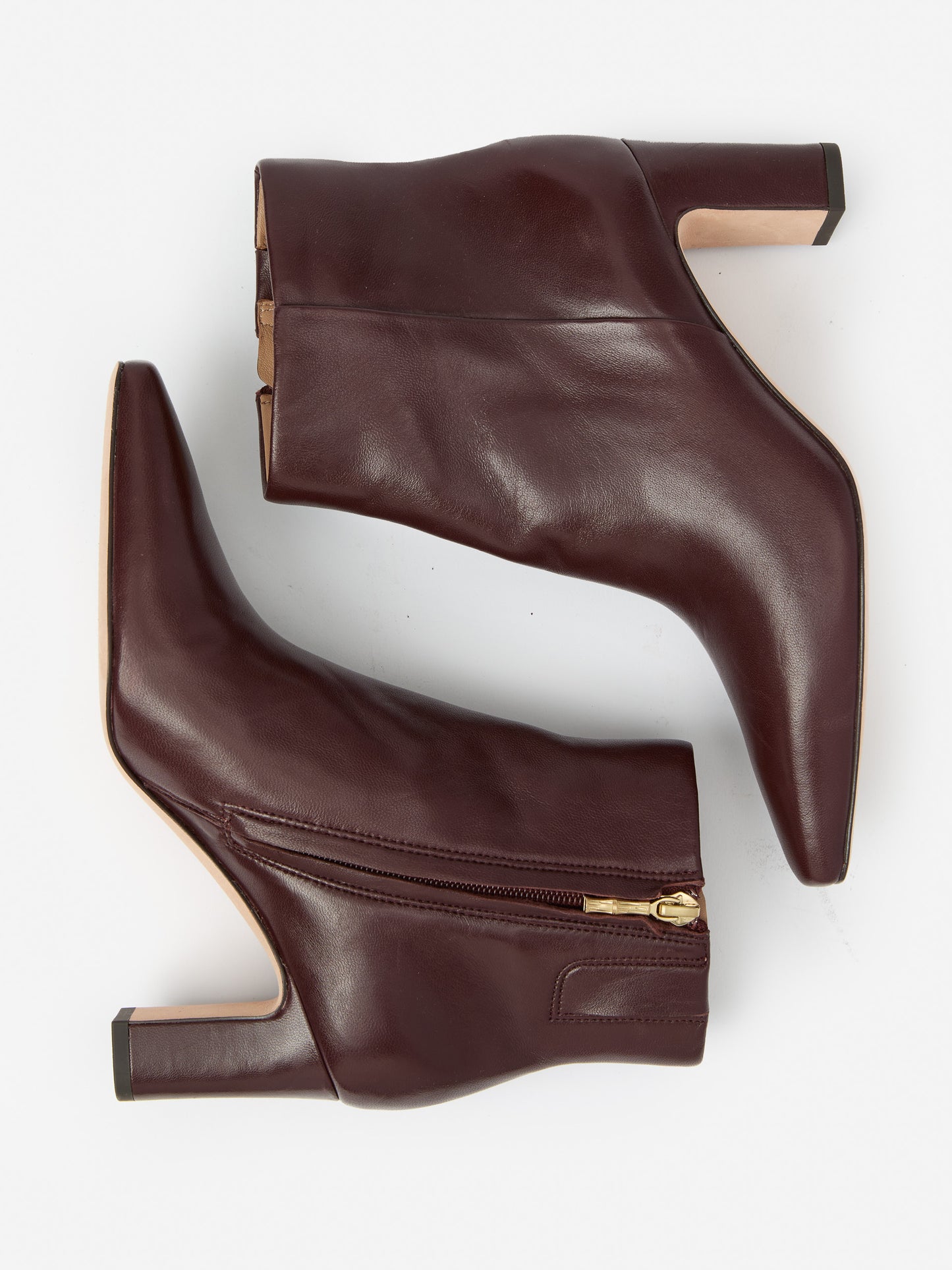 J.McLaughlin Eden boots in dark brown made with leather.