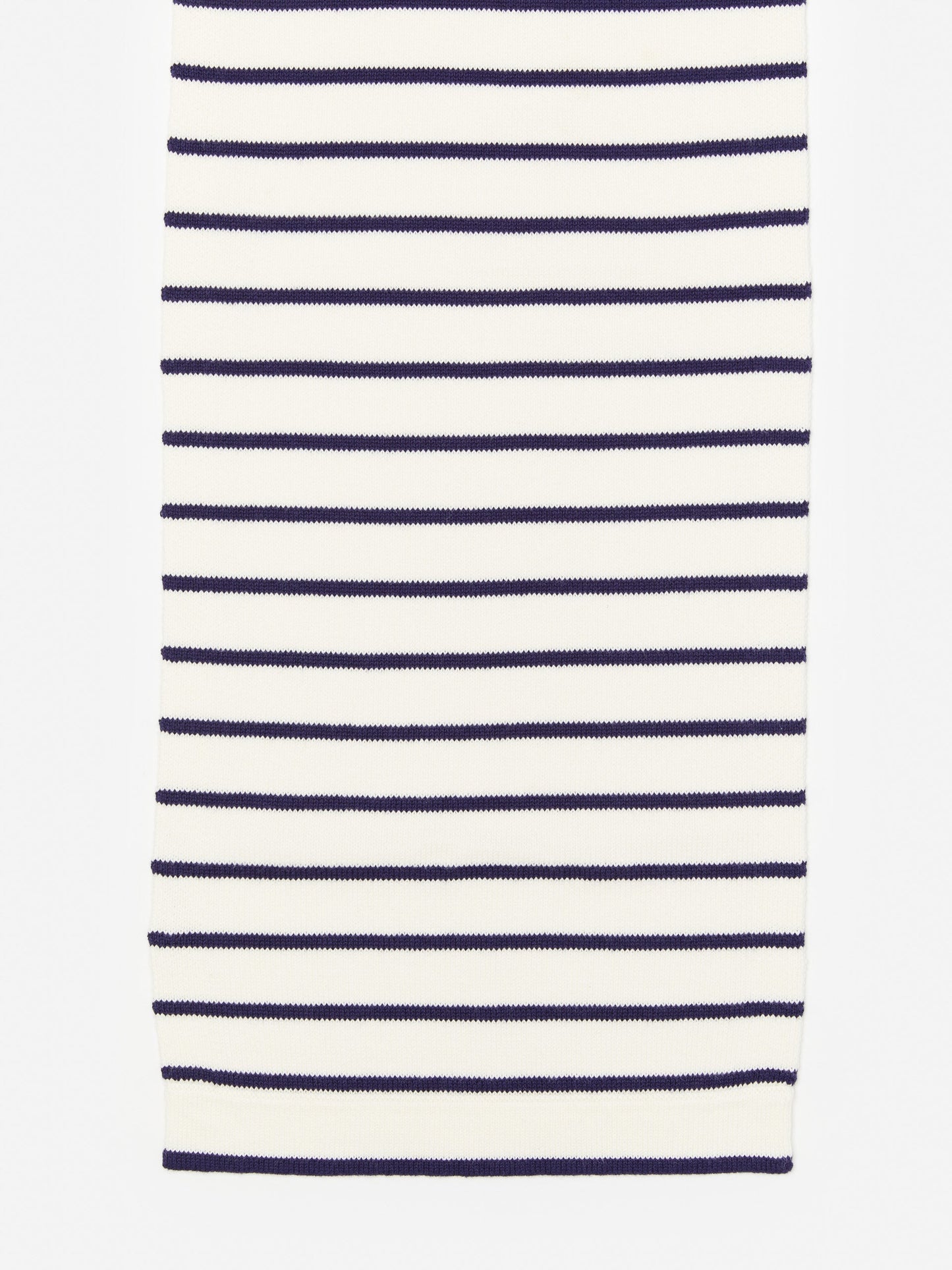 J.McLaughlin Finola scarf in white/navy made with cotton/modal.