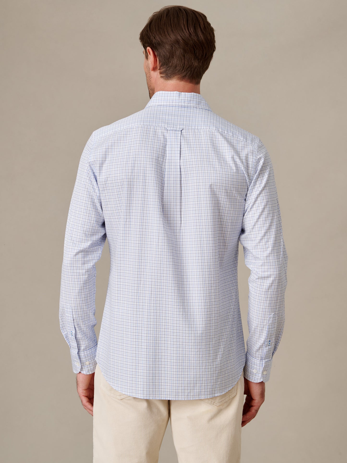 Gramercy Cotton Shirt in Tattersall
