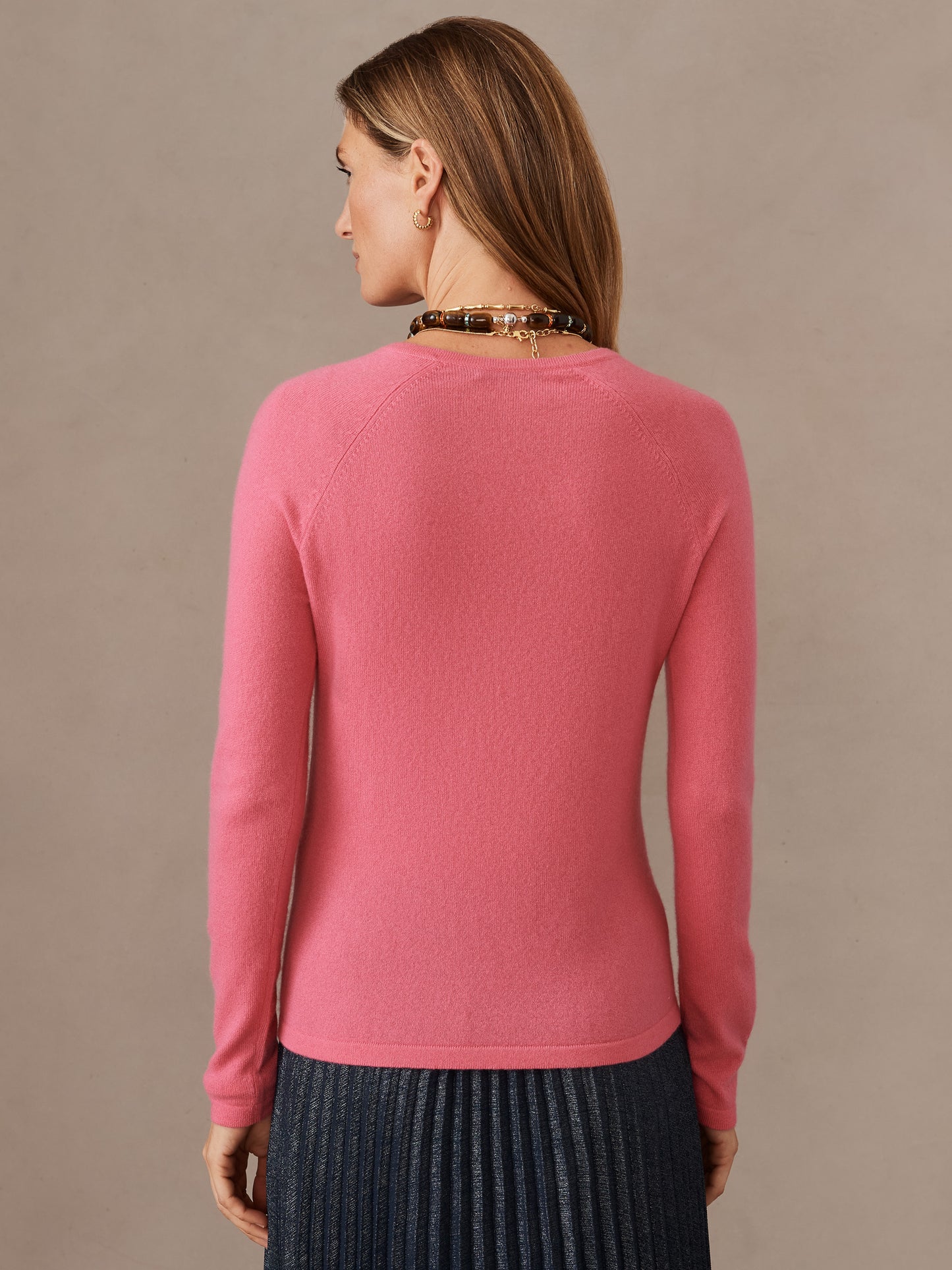 J.McLaughlin Jamey in rose made with cashmere.