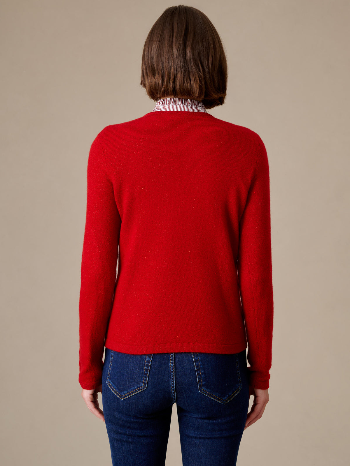Jamey Sequin Cashmere Sweater