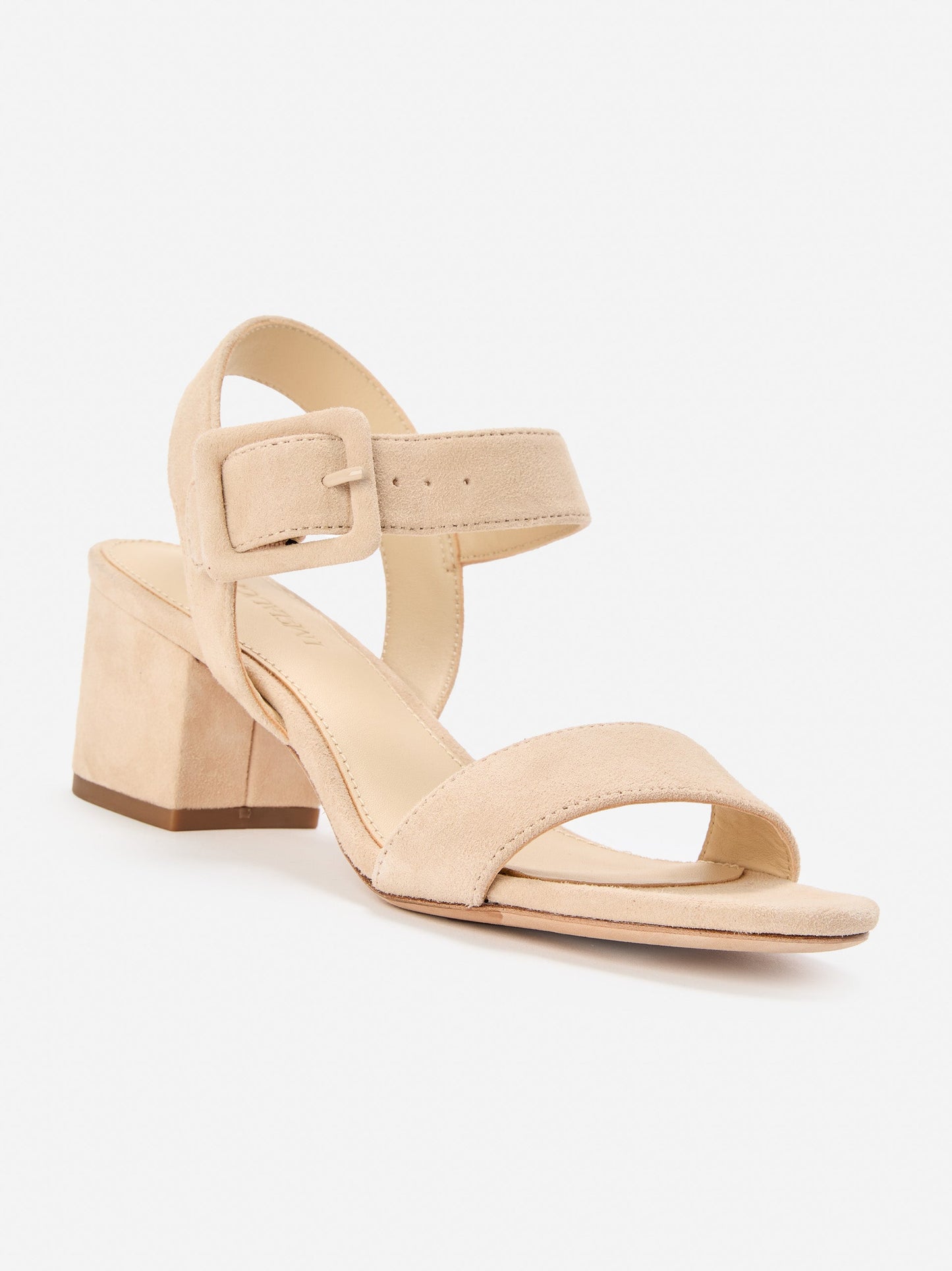 J.McLaughlin Jessamine sandals in ecru made with suede.