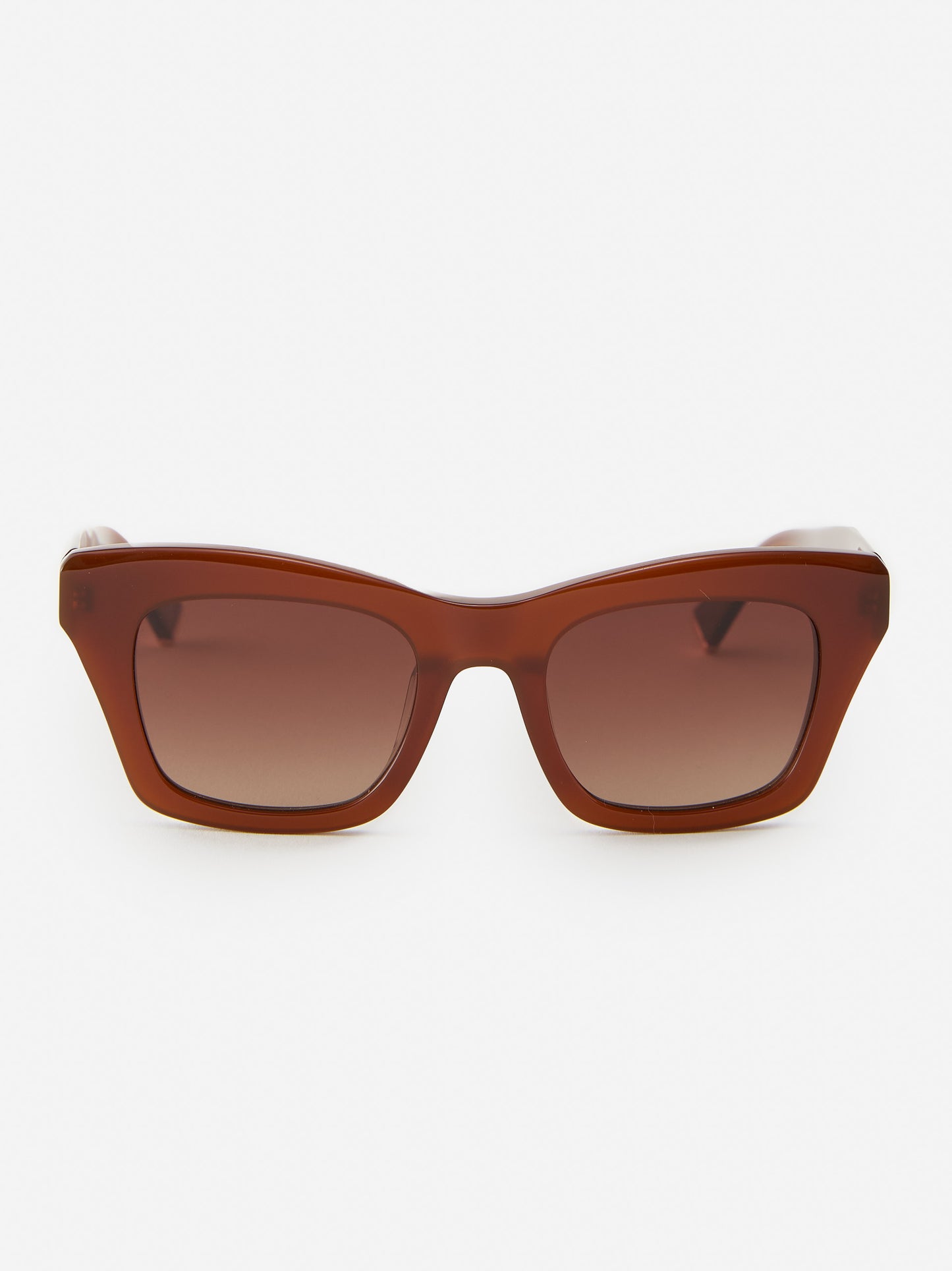 J.McLaughlin Jilly sunglasses in brown made with acetate.