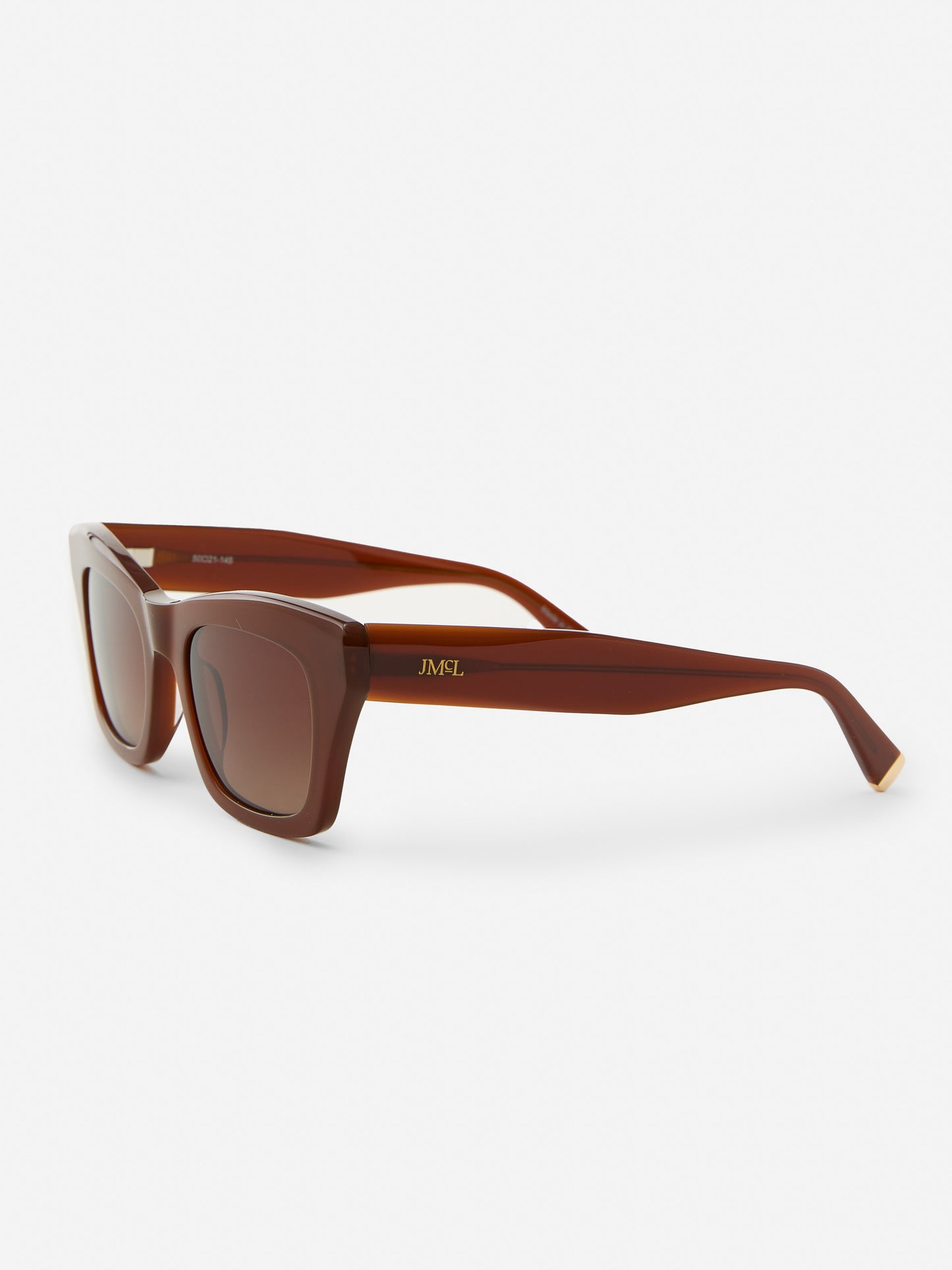 J.McLaughlin Jilly sunglasses in brown made with acetate.