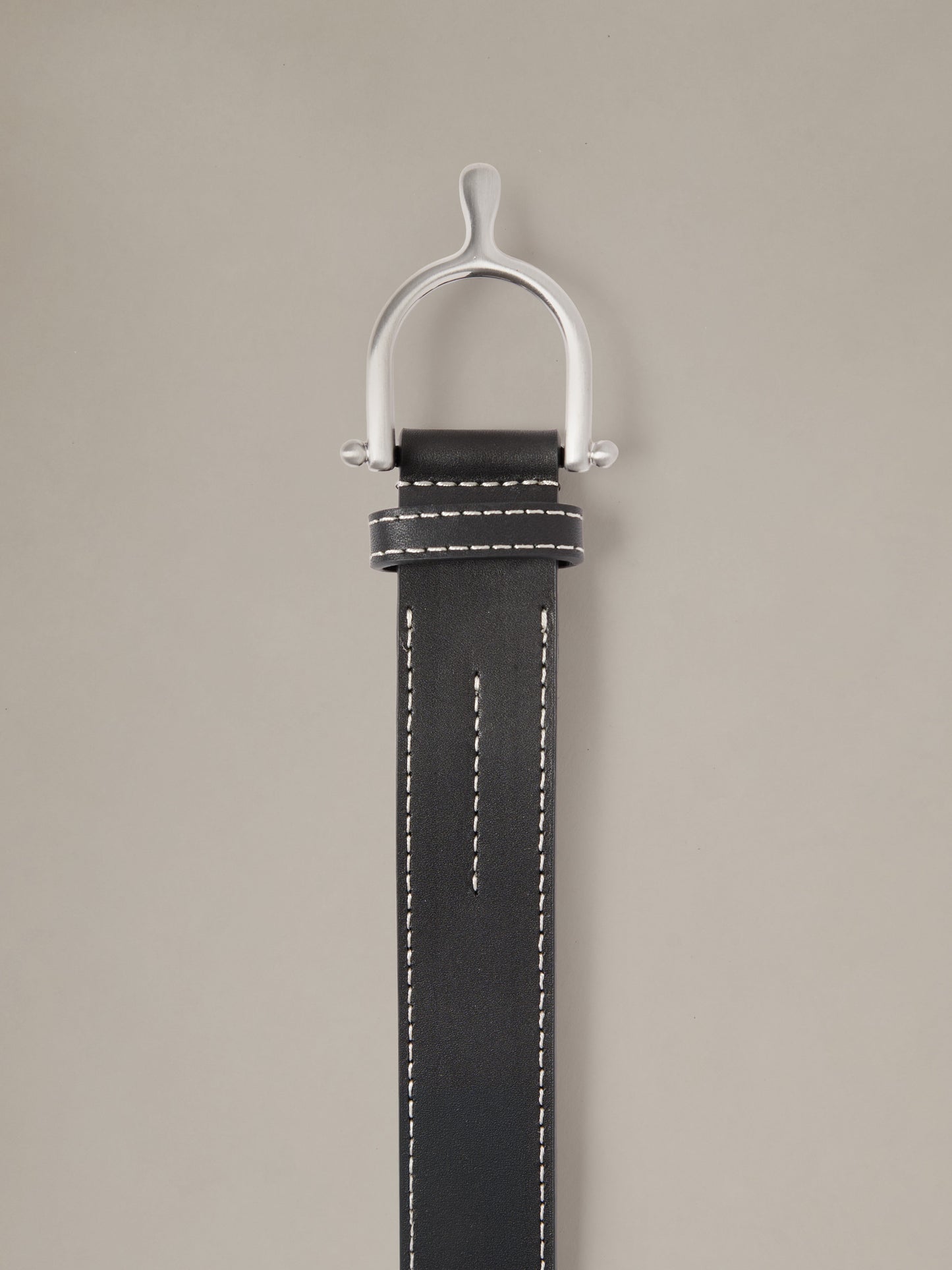 Leather Spur Buckle Belt