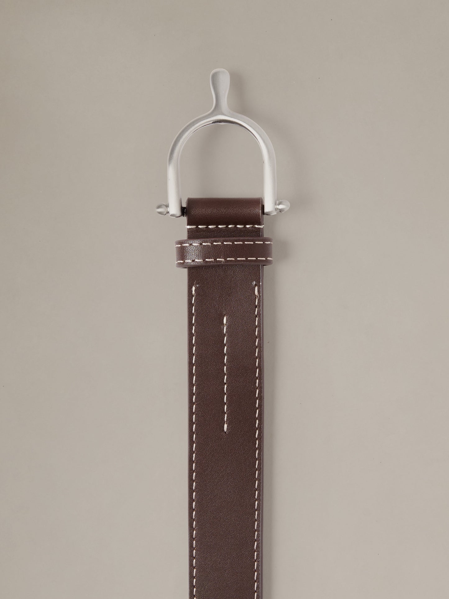 Leather Spur Buckle Belt
