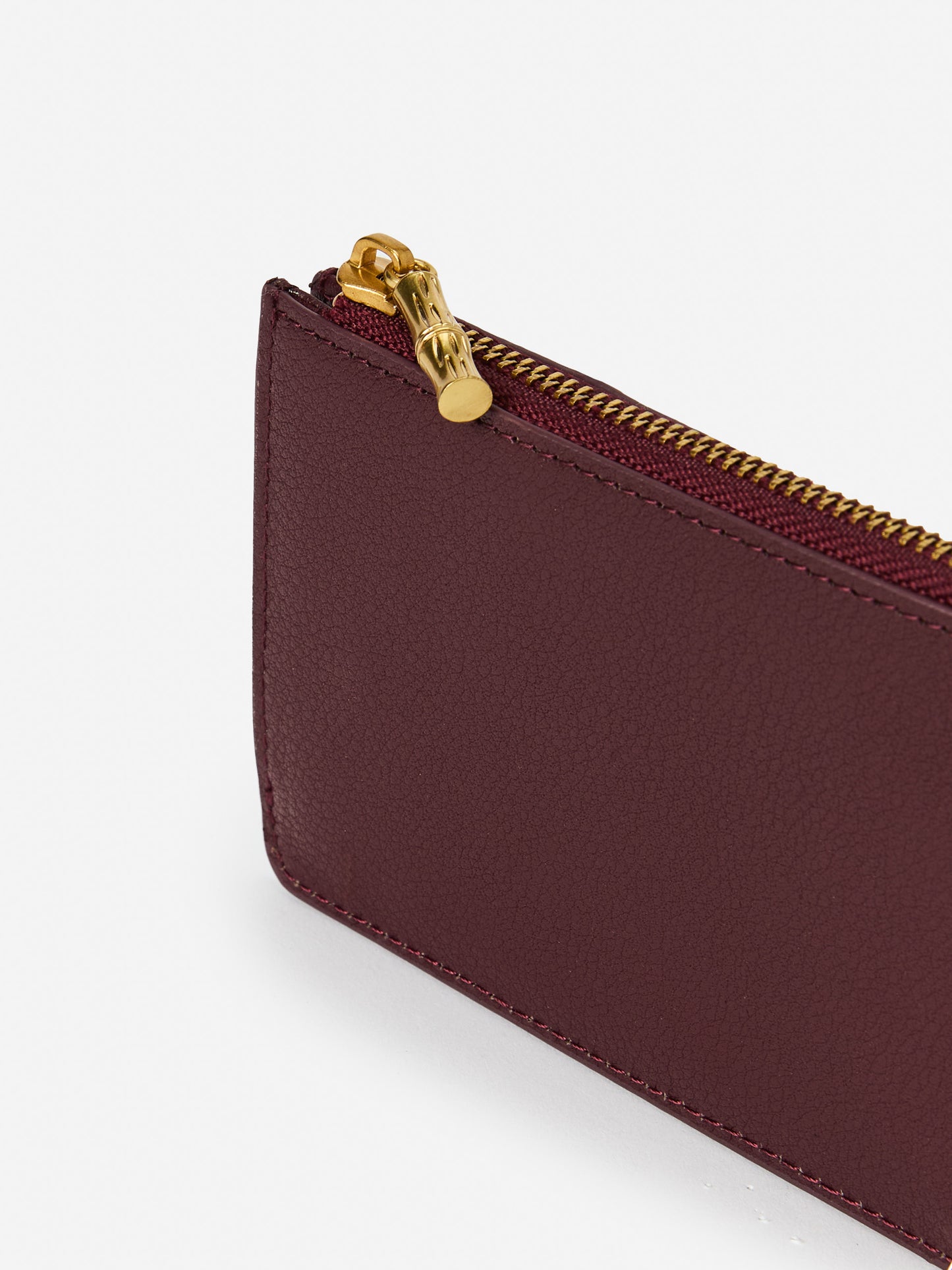 J.McLaughlin Libi wallet in french merlot made with leather.