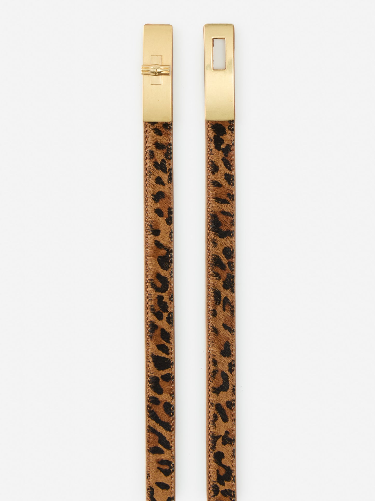 J.McLaughlin Liv belt in brown/multi made with pony hair.