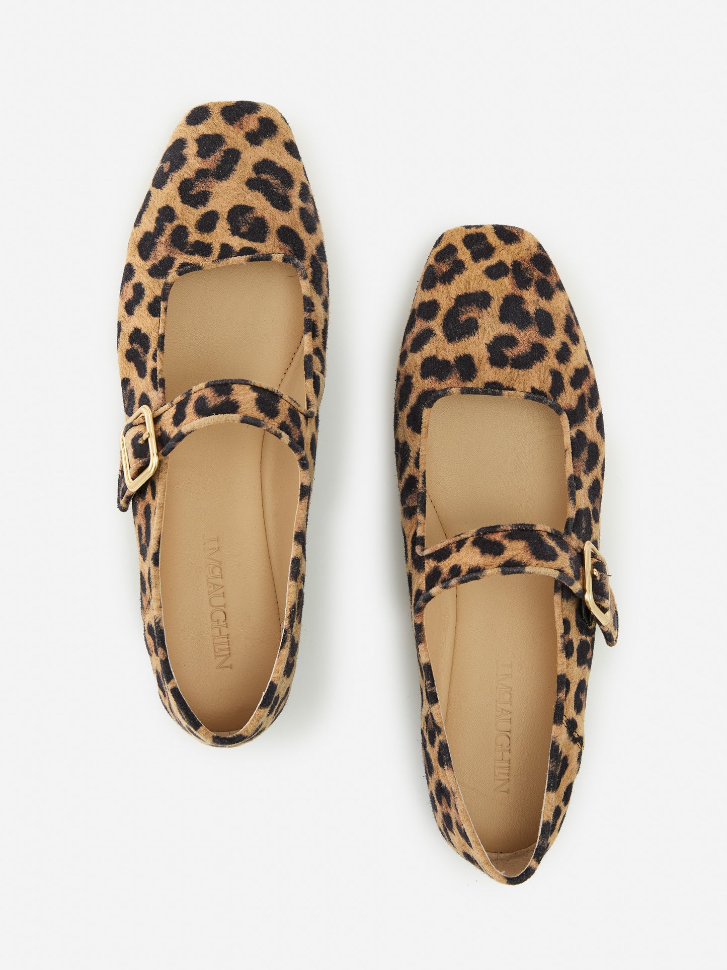 J.McLaughlin Macayle shoes in brown/multi made with suede.