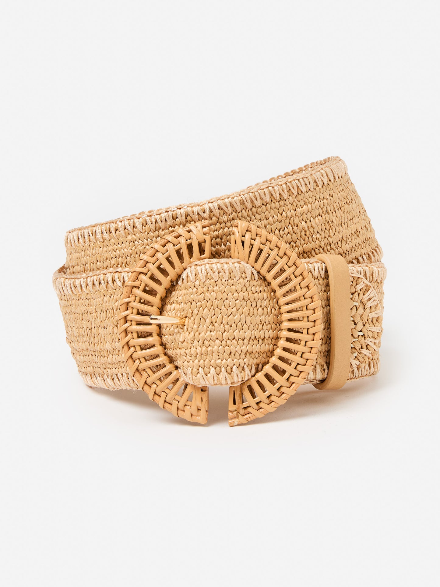 J.McLaughlin Millie belt in natural made with polypropylene.