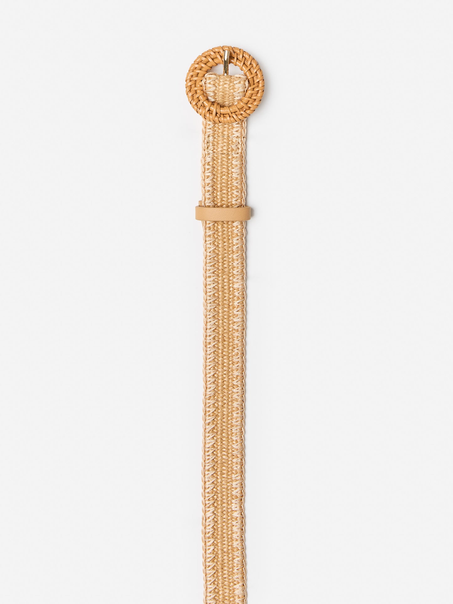 J.McLaughlin Mini Popie belt in natural made with polypropylene.