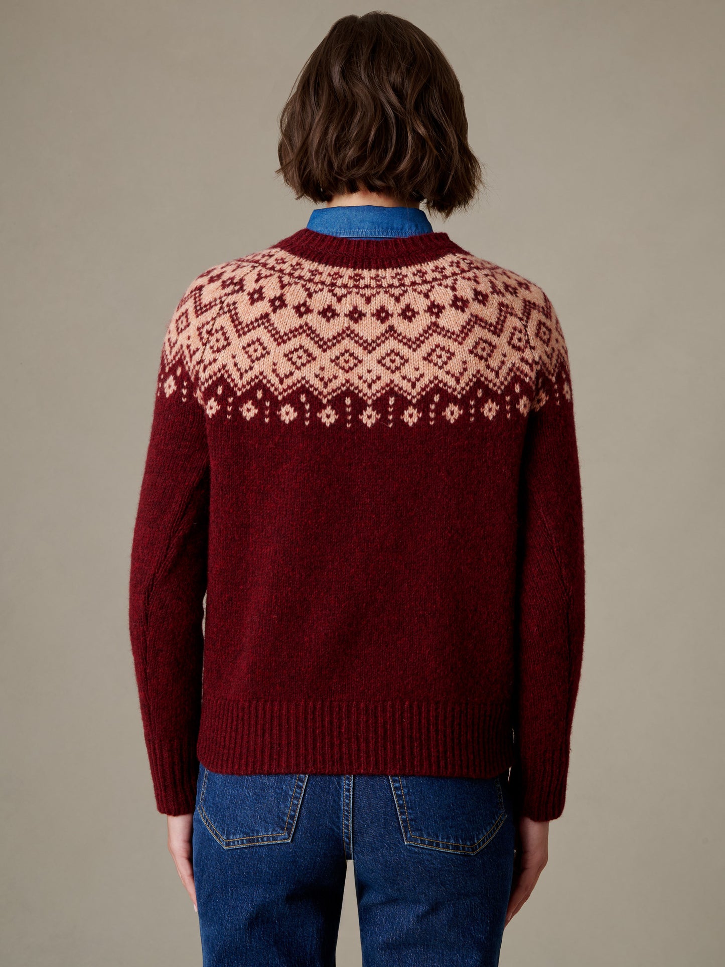 Molly Sweater in Fair Isle