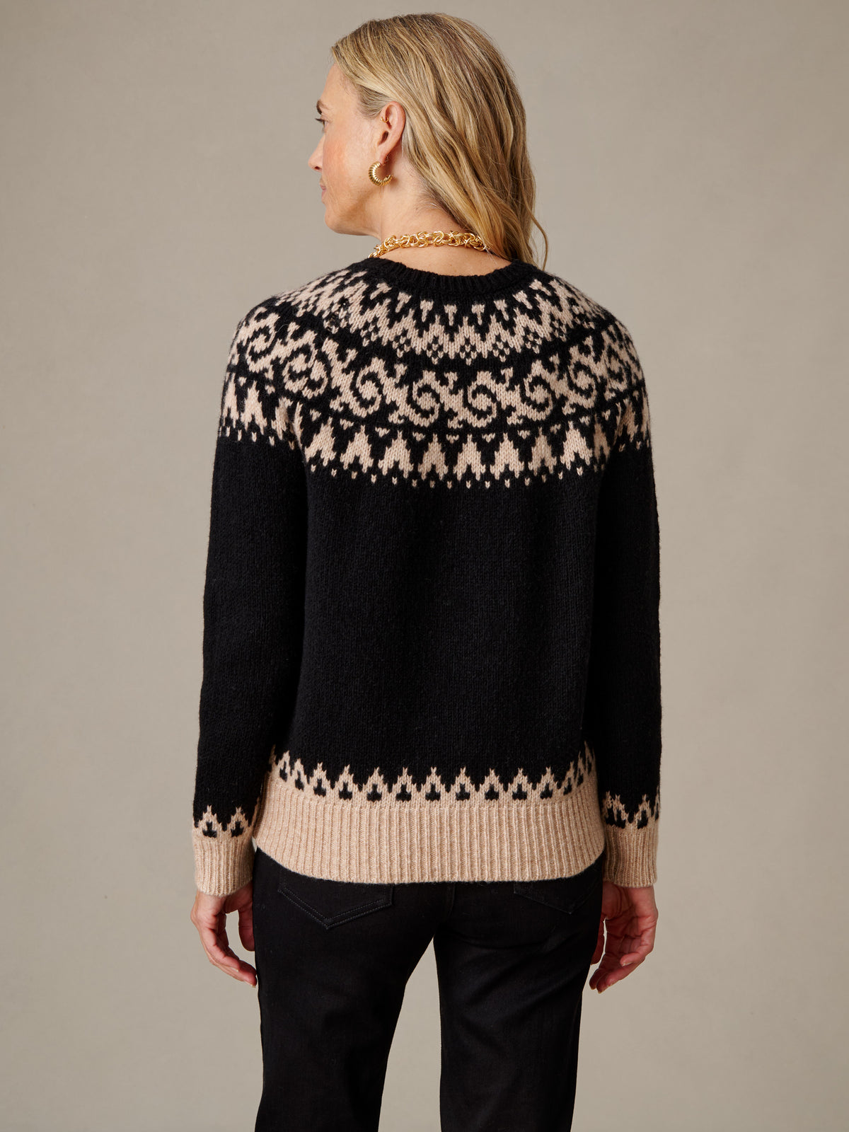 Molly Sweater in Fairisle