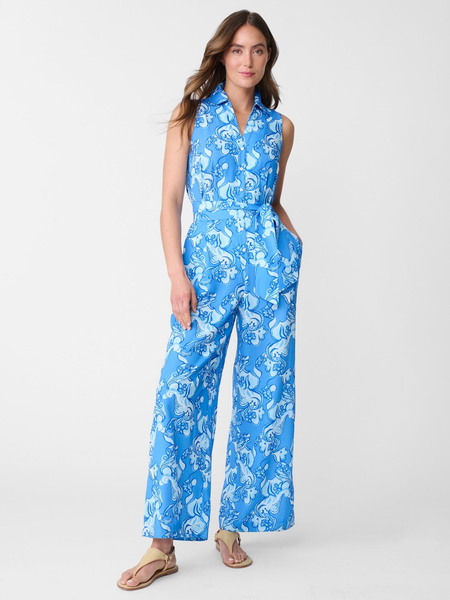 Nightingale Jumpsuit in Mini Trinidad Abstract