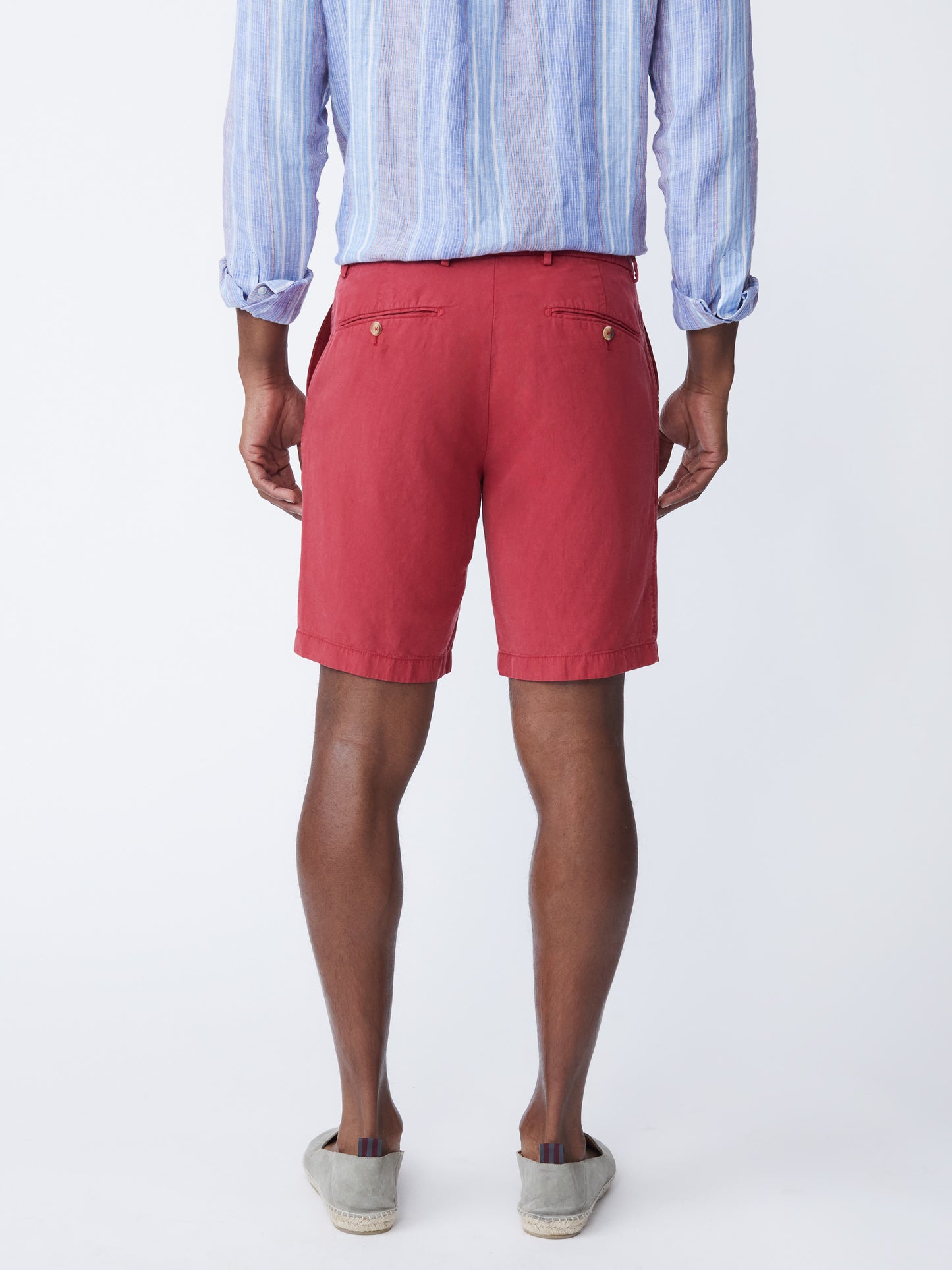 Oliver 9" Shorts in Italian Summer Twill