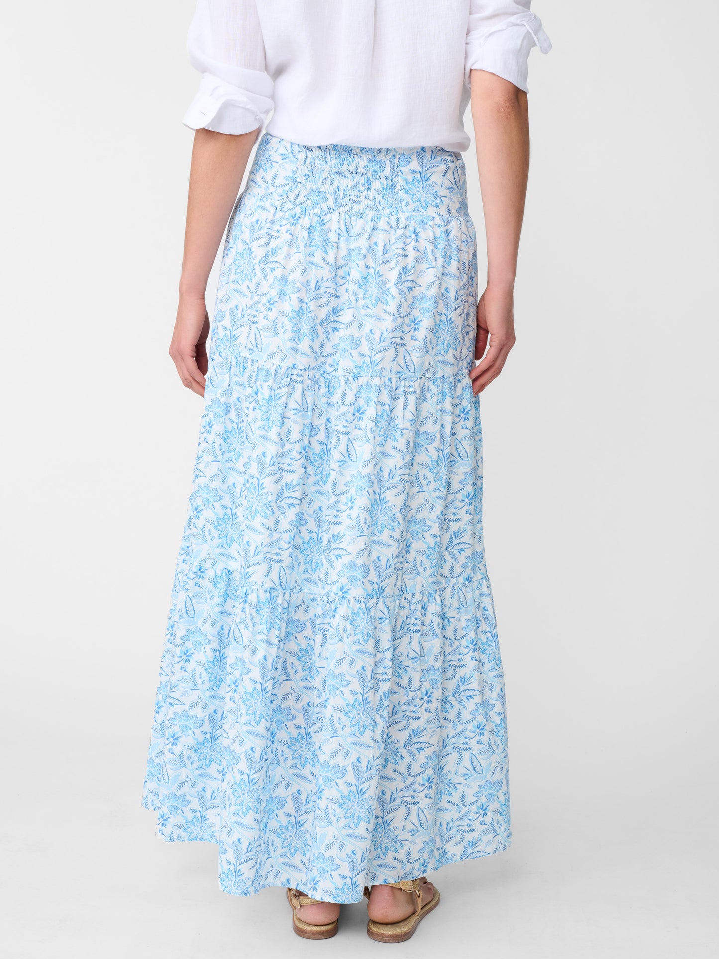 Ophelia Maxi Skirt in Mini Bloomsbury