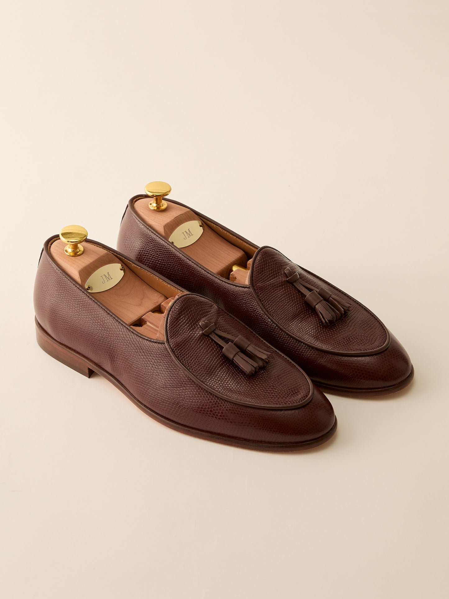 J.McLaughlin Oskar loafers in Brown made with Leather.