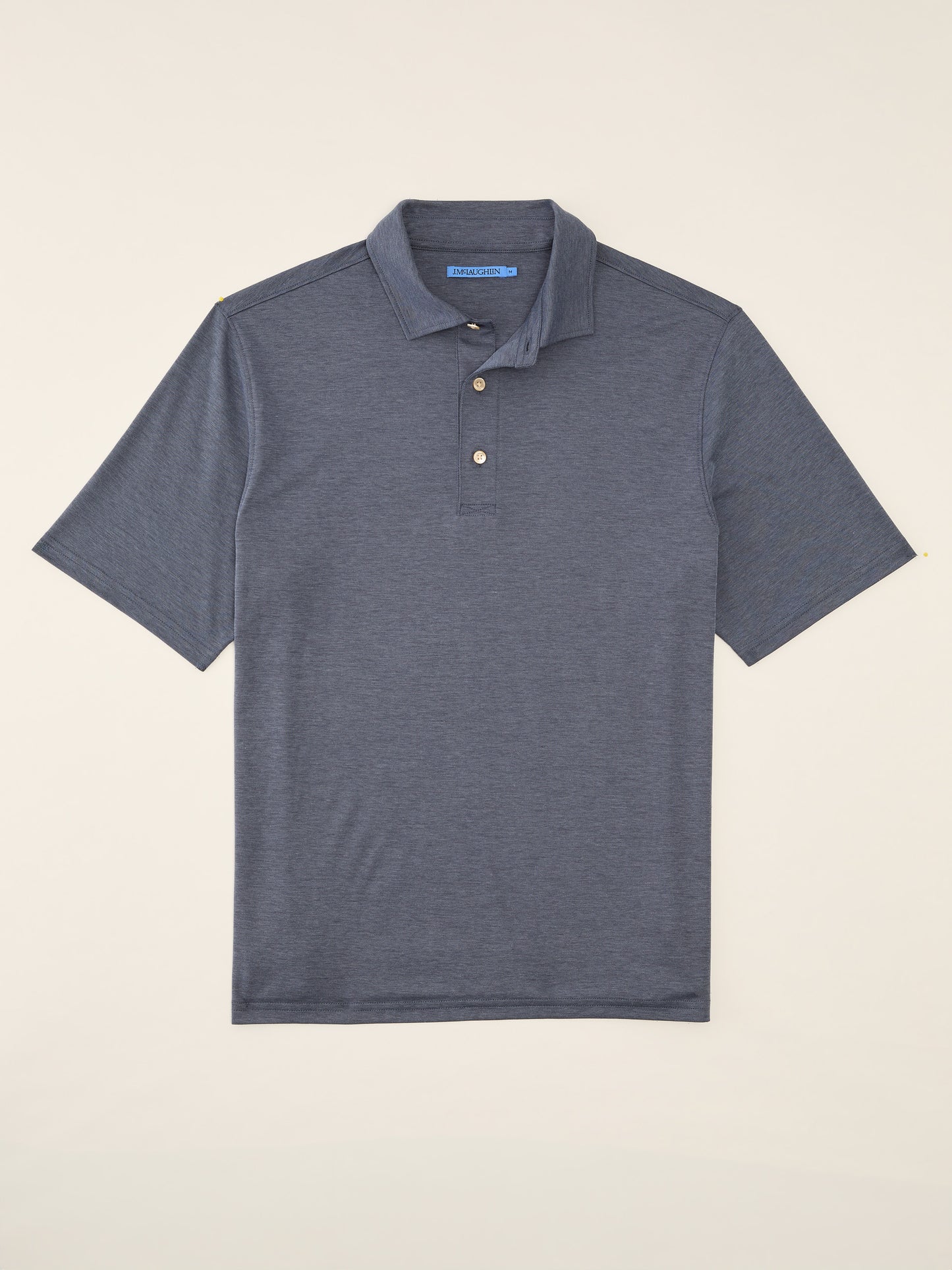 J.McLaughlin Peak polo in Midnight made with Polyester.