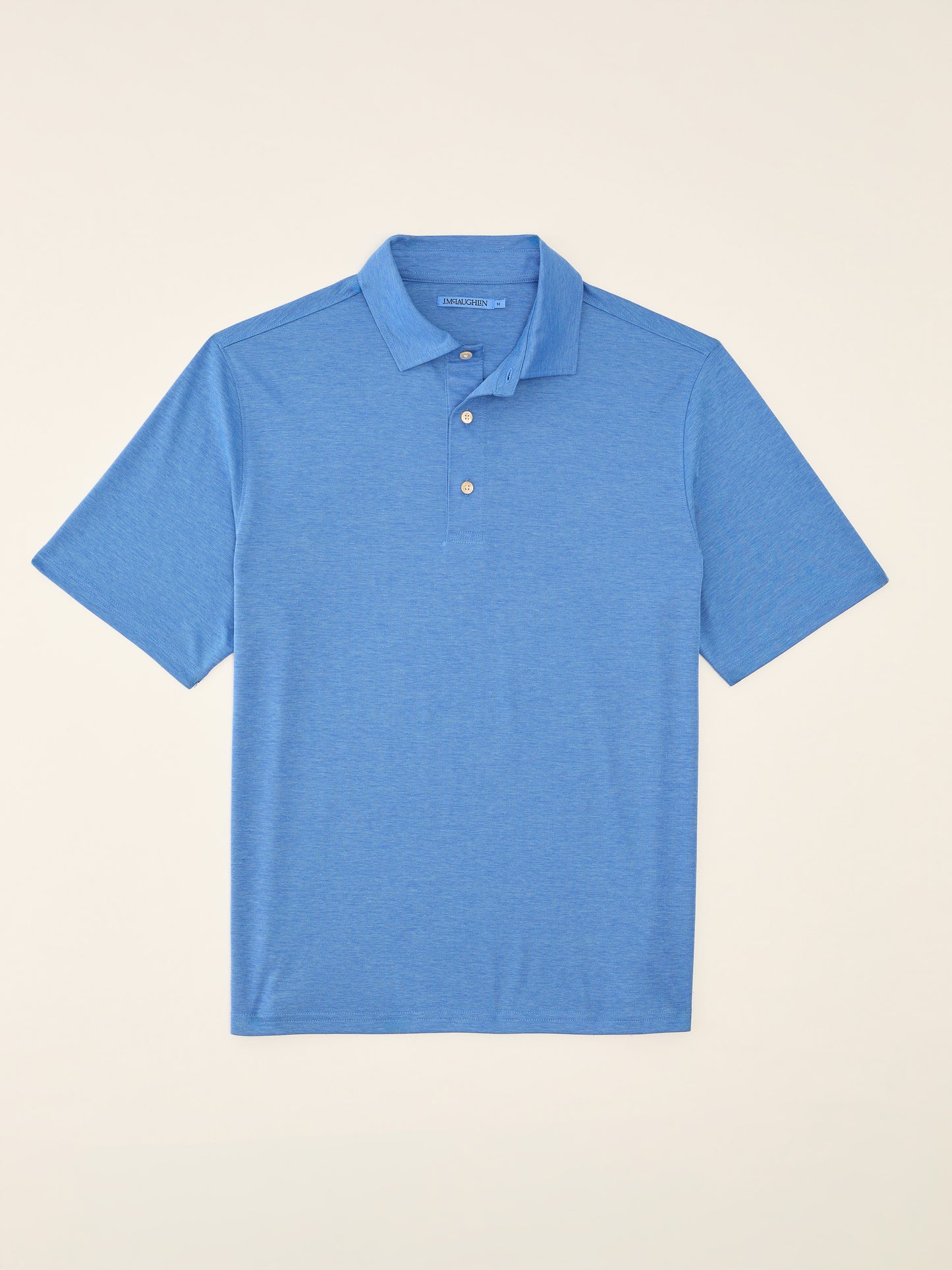 J.McLaughlin Peak polo in Royal Blue made with Polyester.