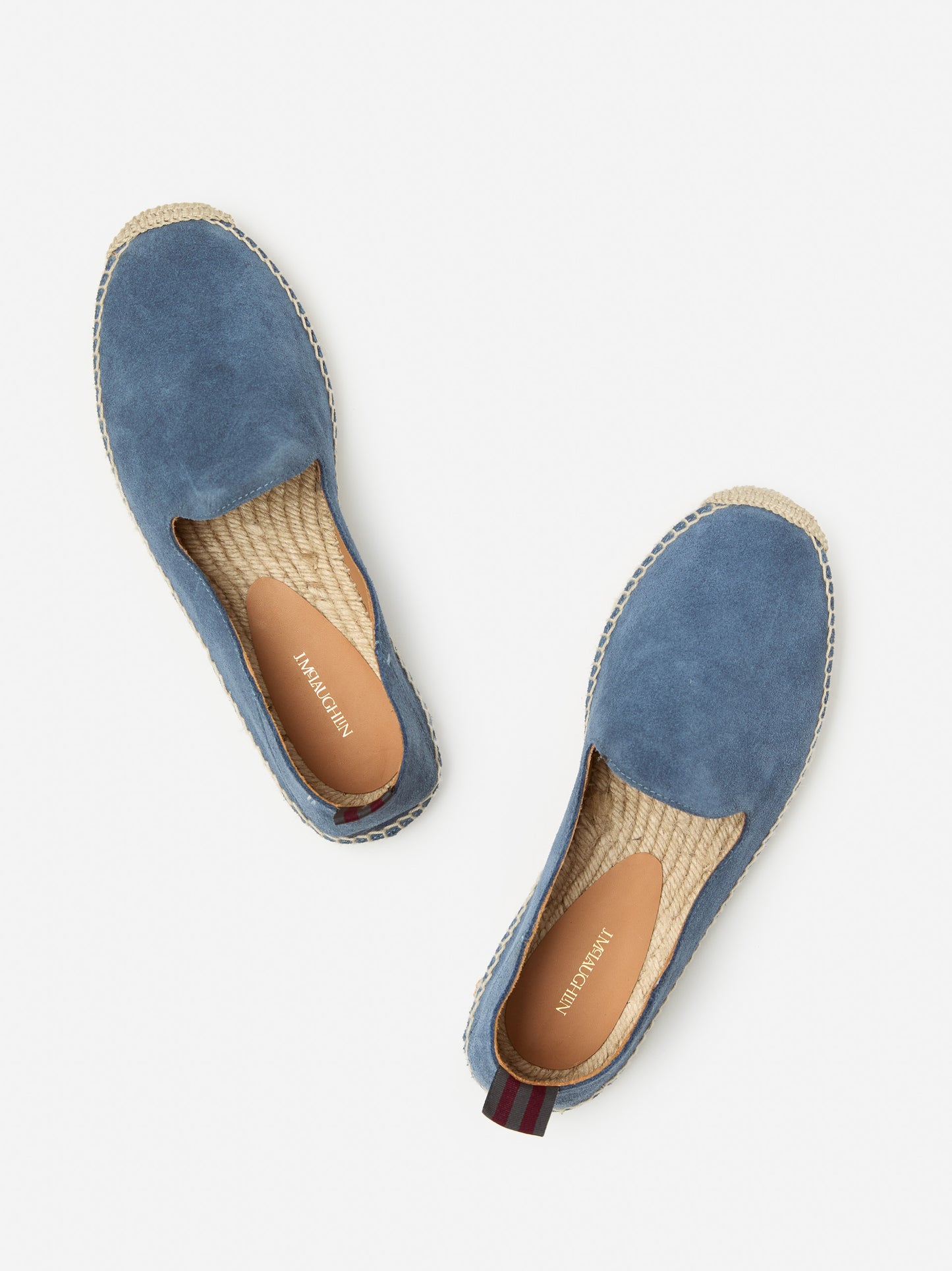 J.McLaughlin Rafe espadrilles in denim made with suede.
