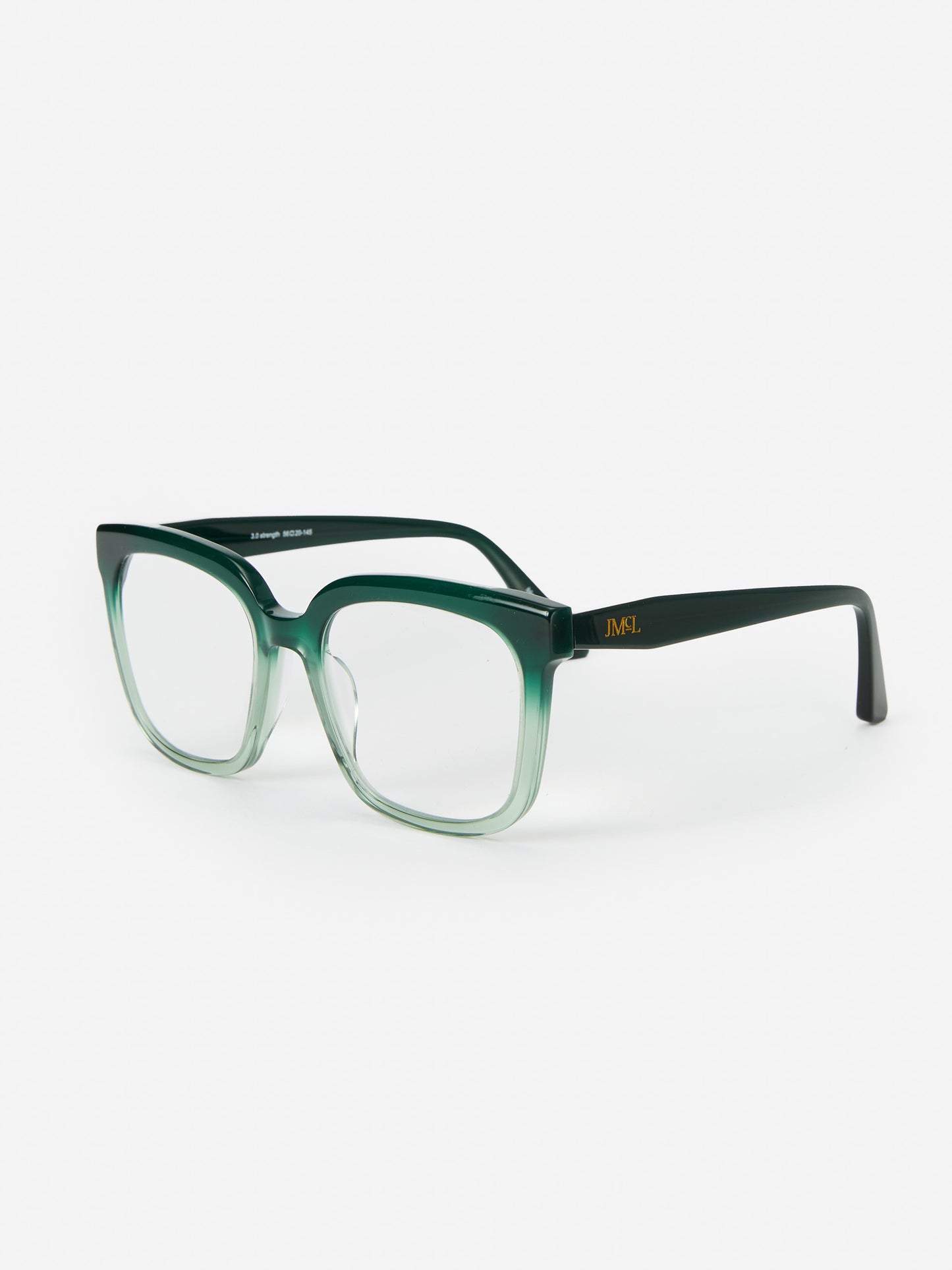 J.McLaughlin Siya glasses in dark forest made with acetate.