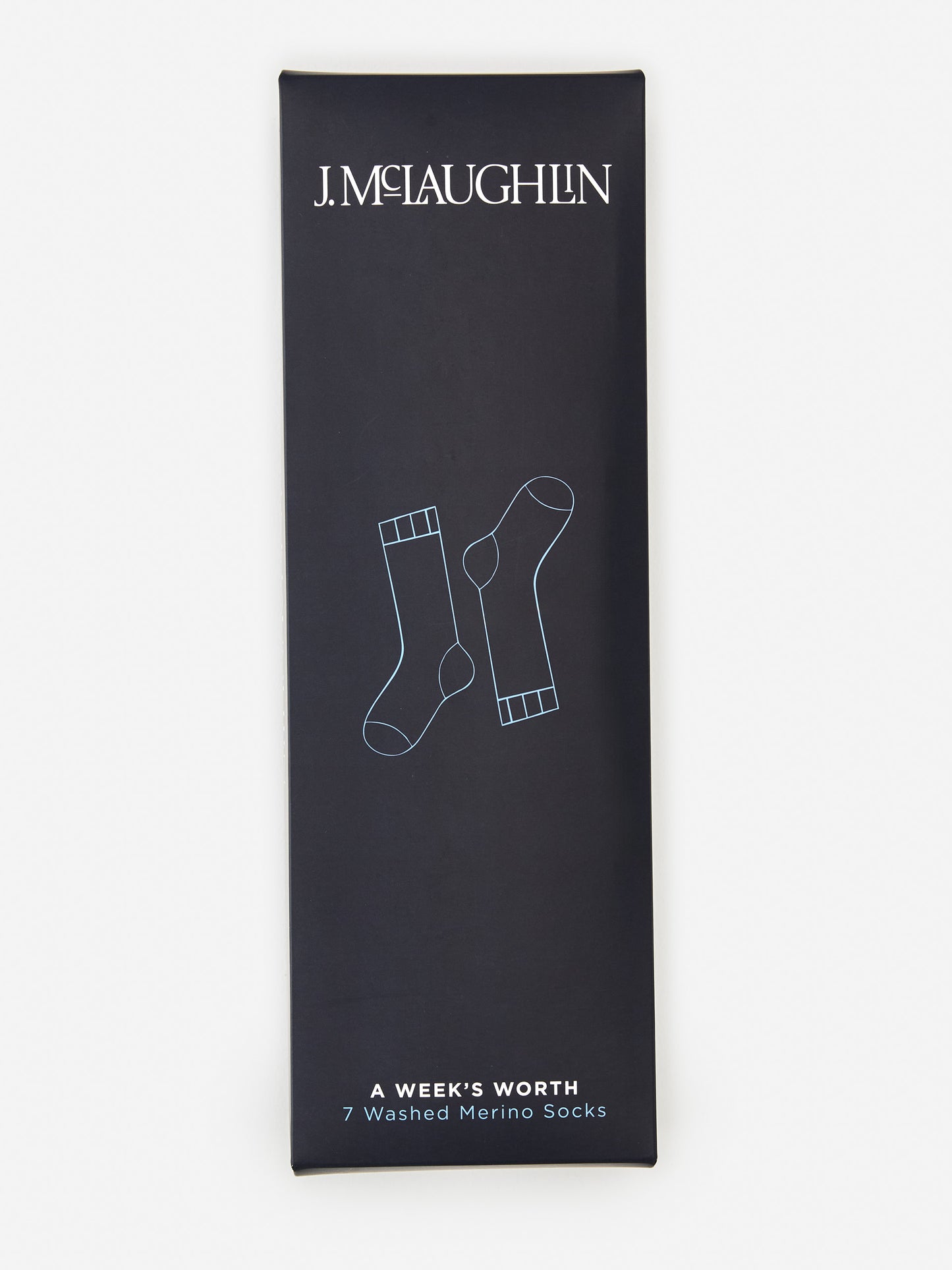 J.McLaughlin sock set in multi made with merino wool.