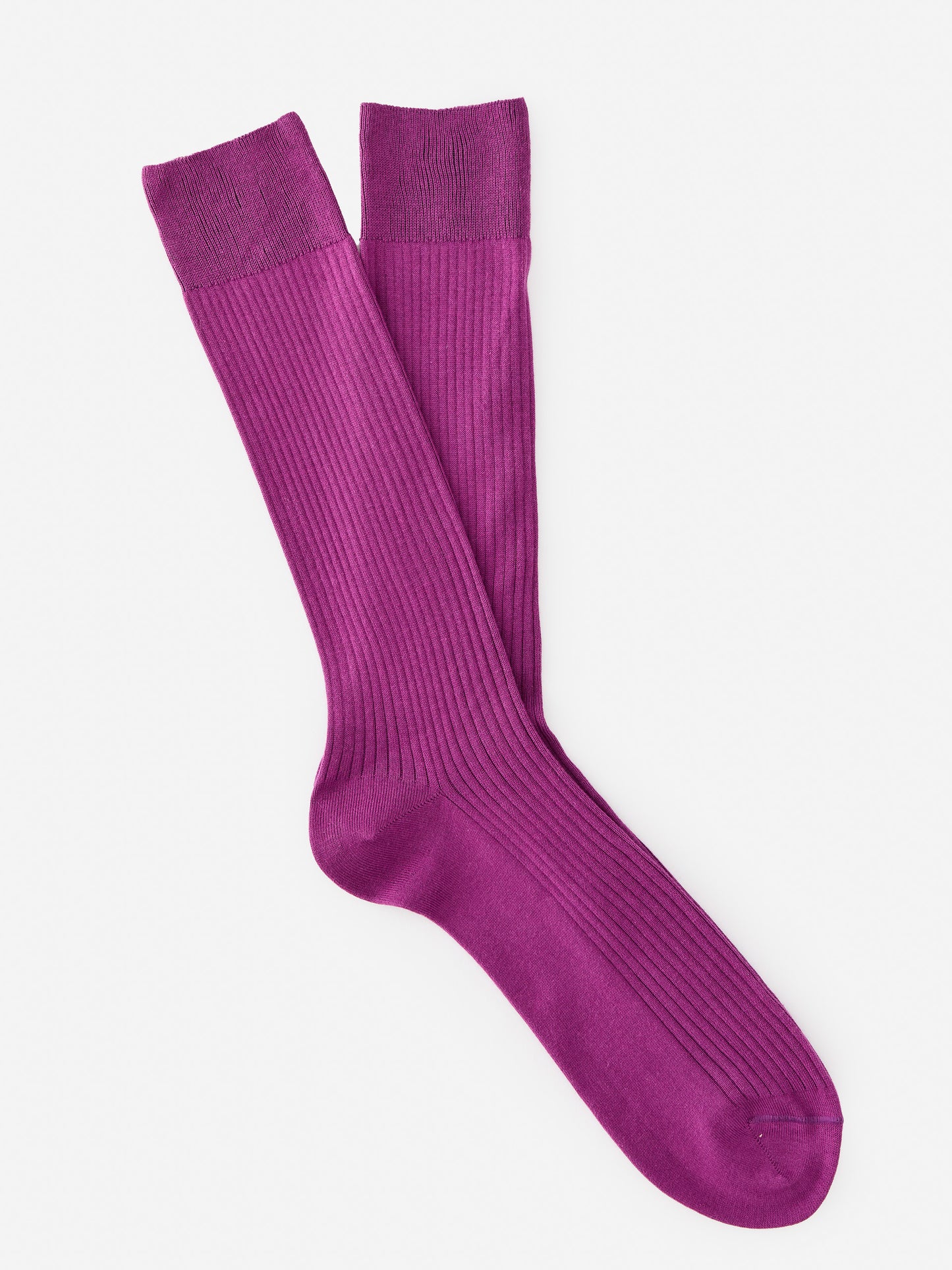J.McLaughlin Socks in ultra violet made with pima cotton.