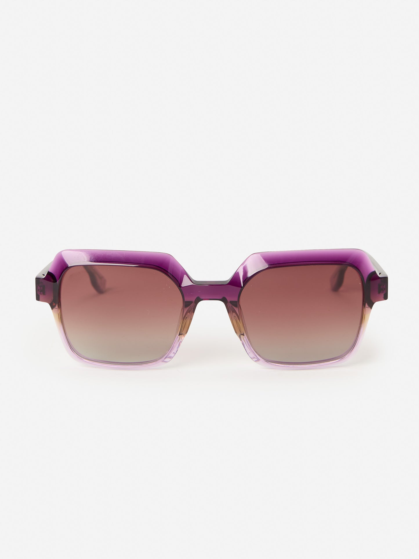J.McLaughlin Sosie Sunglasses in purple made with acetate.