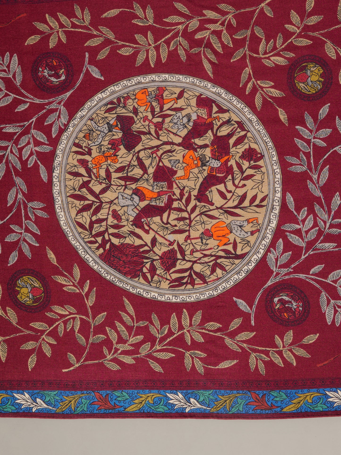 Vernon Scarf in Regent Medallion Scarf