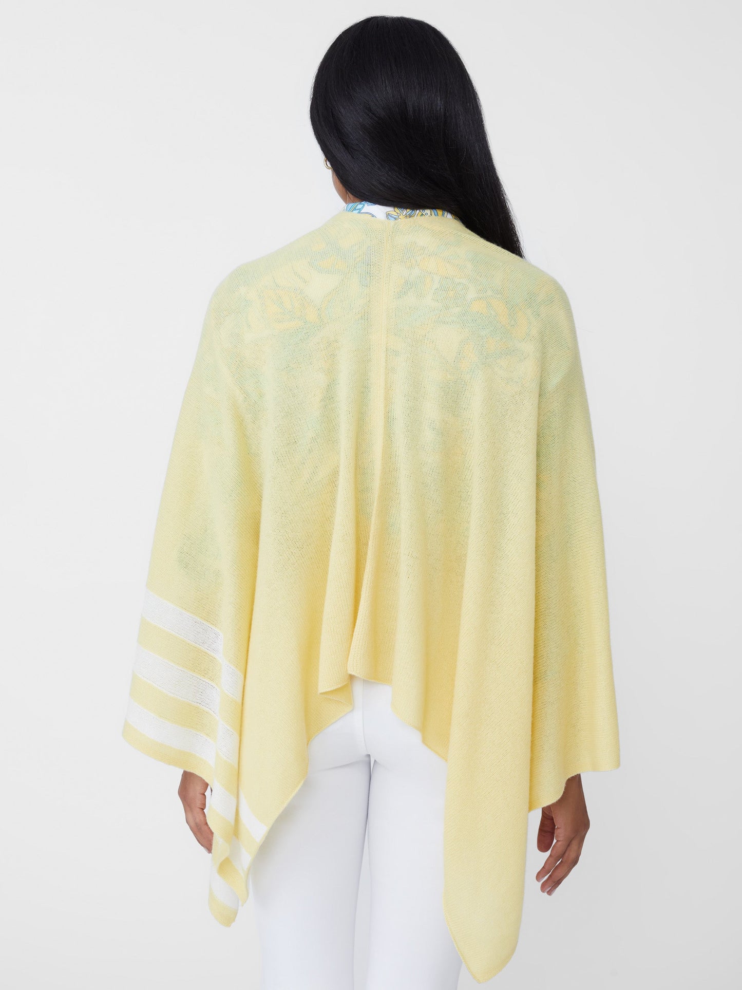 Veronique Cashmere Wrap in Stripe