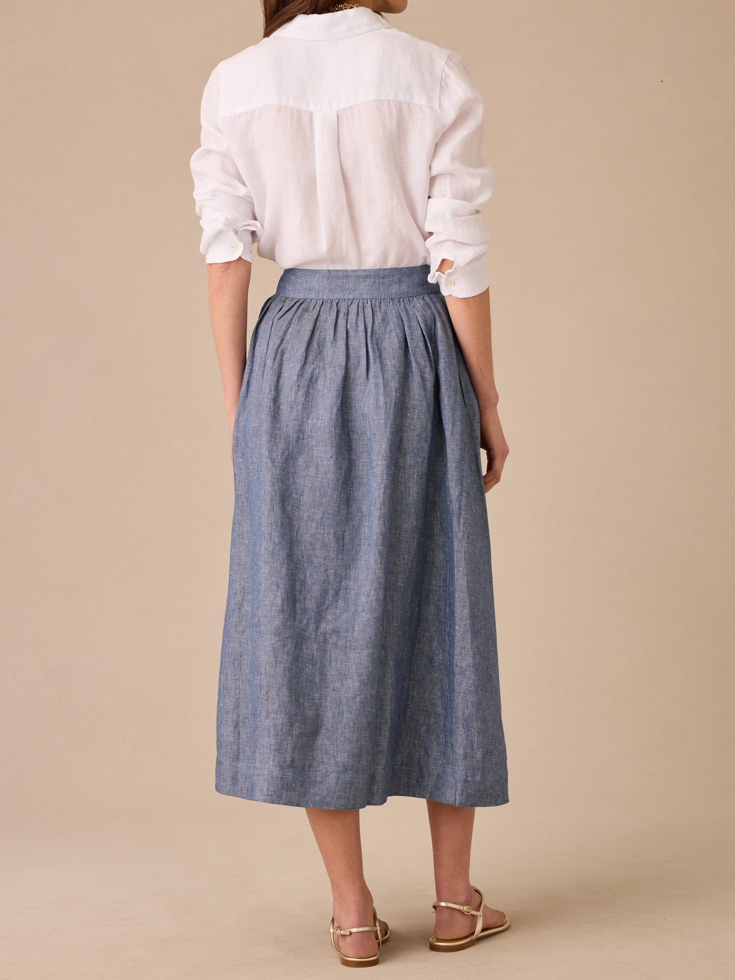 Winnie Linen Skirt